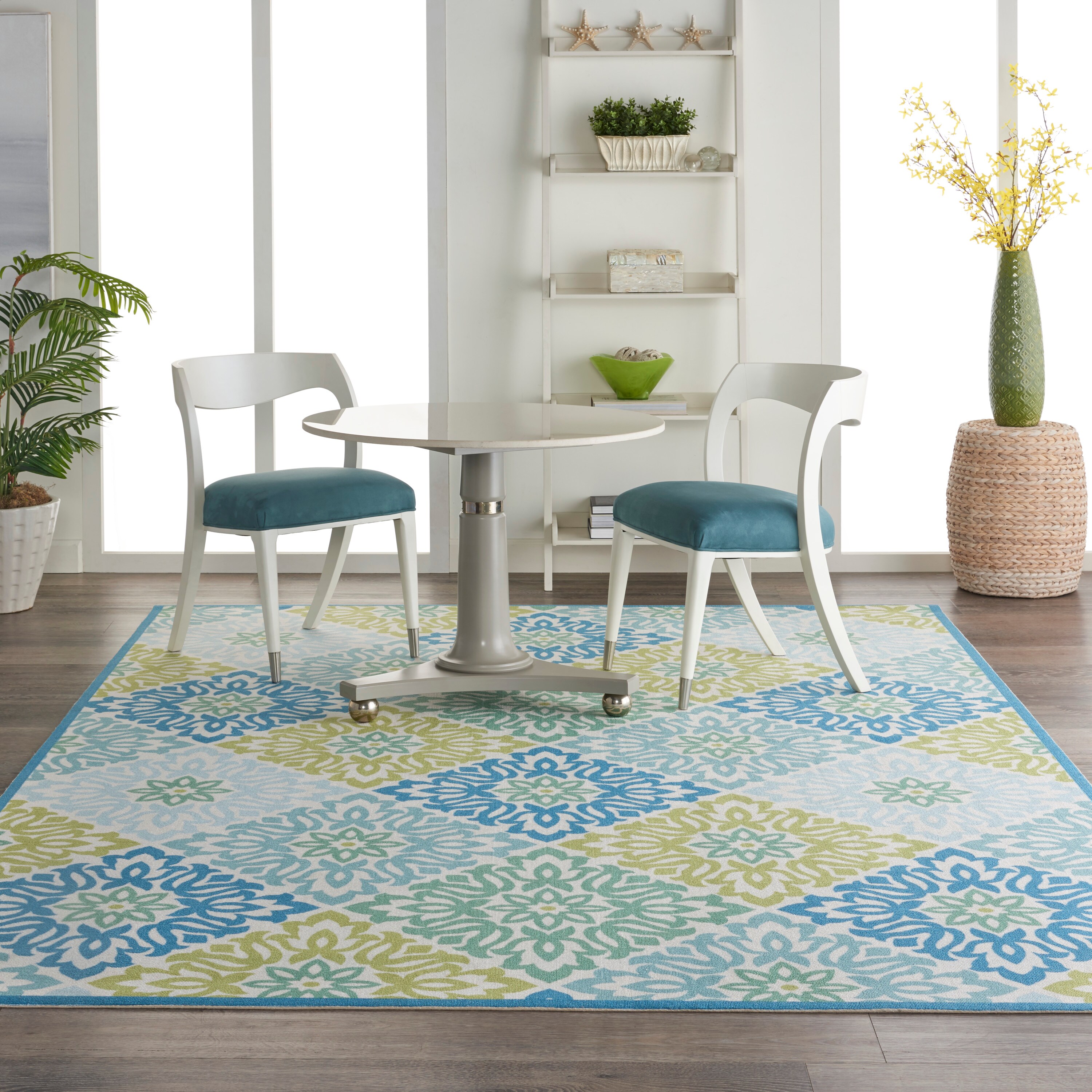 Waverly Sun N' Shade Indoor/Outdoor Poolside 10' x 13' Area Rug