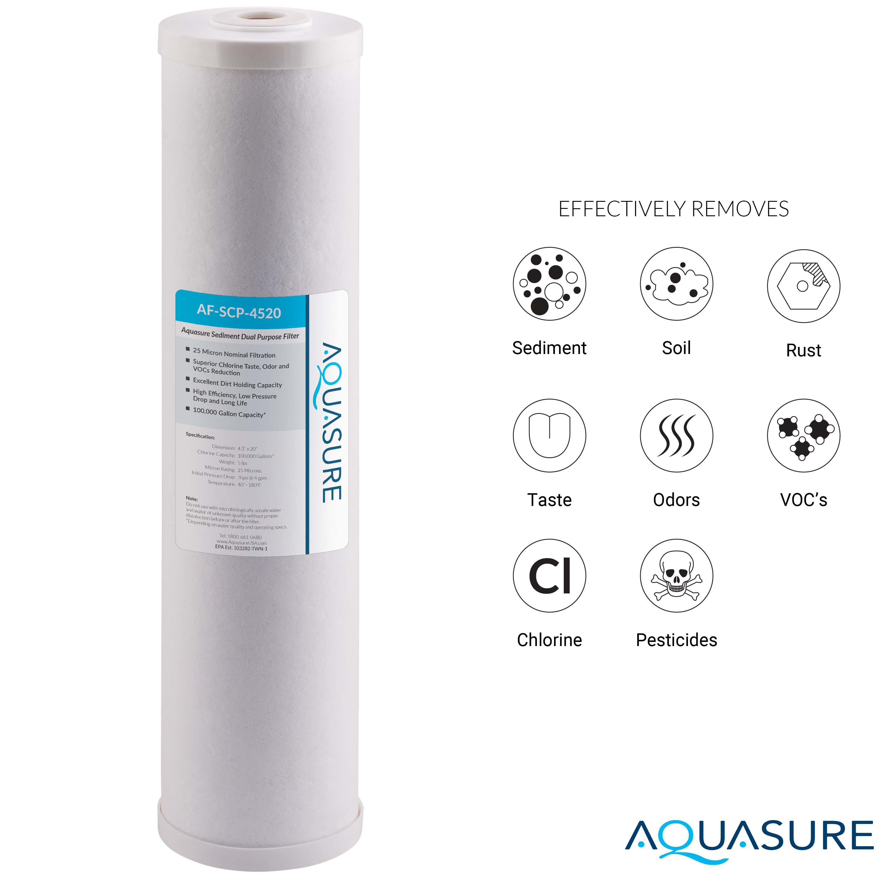 AQUASURE AS-F120SCP Whole-House-Filtration-Systems - View #2