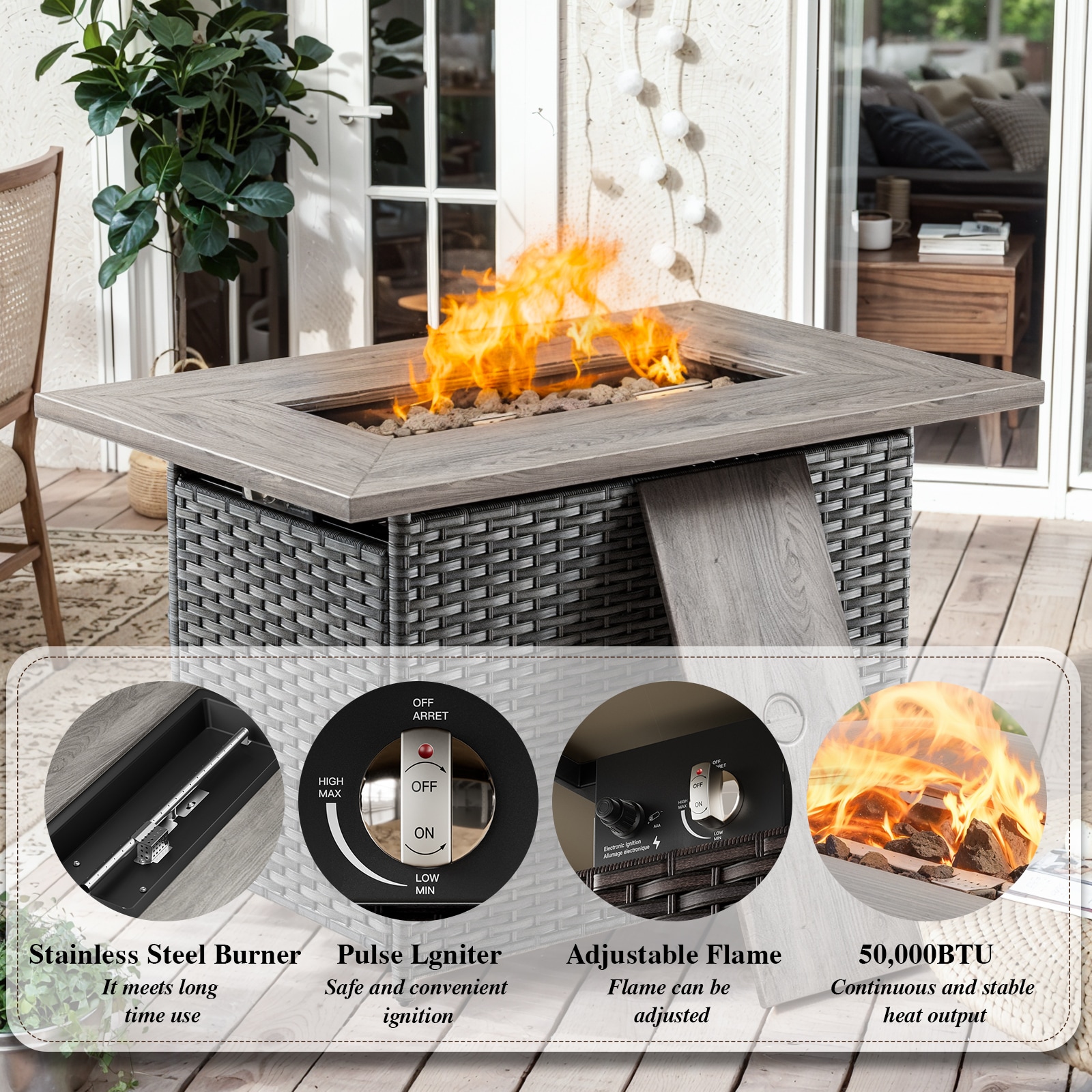 0 PA145 Outdoor-Gas-Fireplaces - View #4