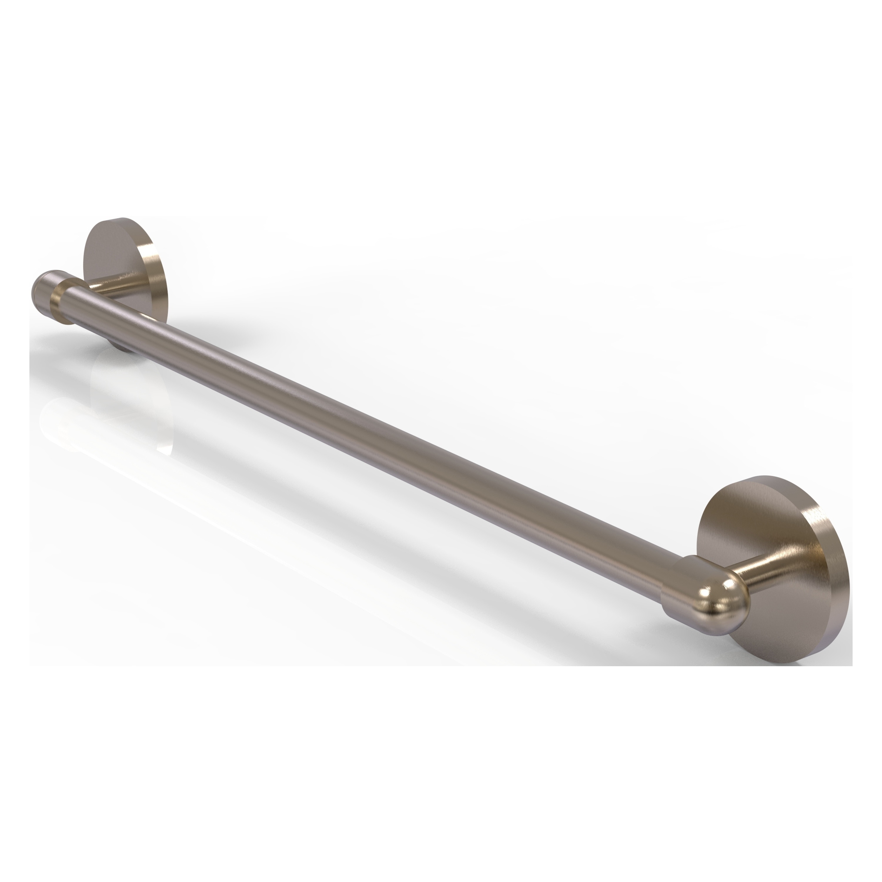 Allied Brass TA-41/24-PEW Tango 24-in Antique Pewter Wall mount Single Towel Bar