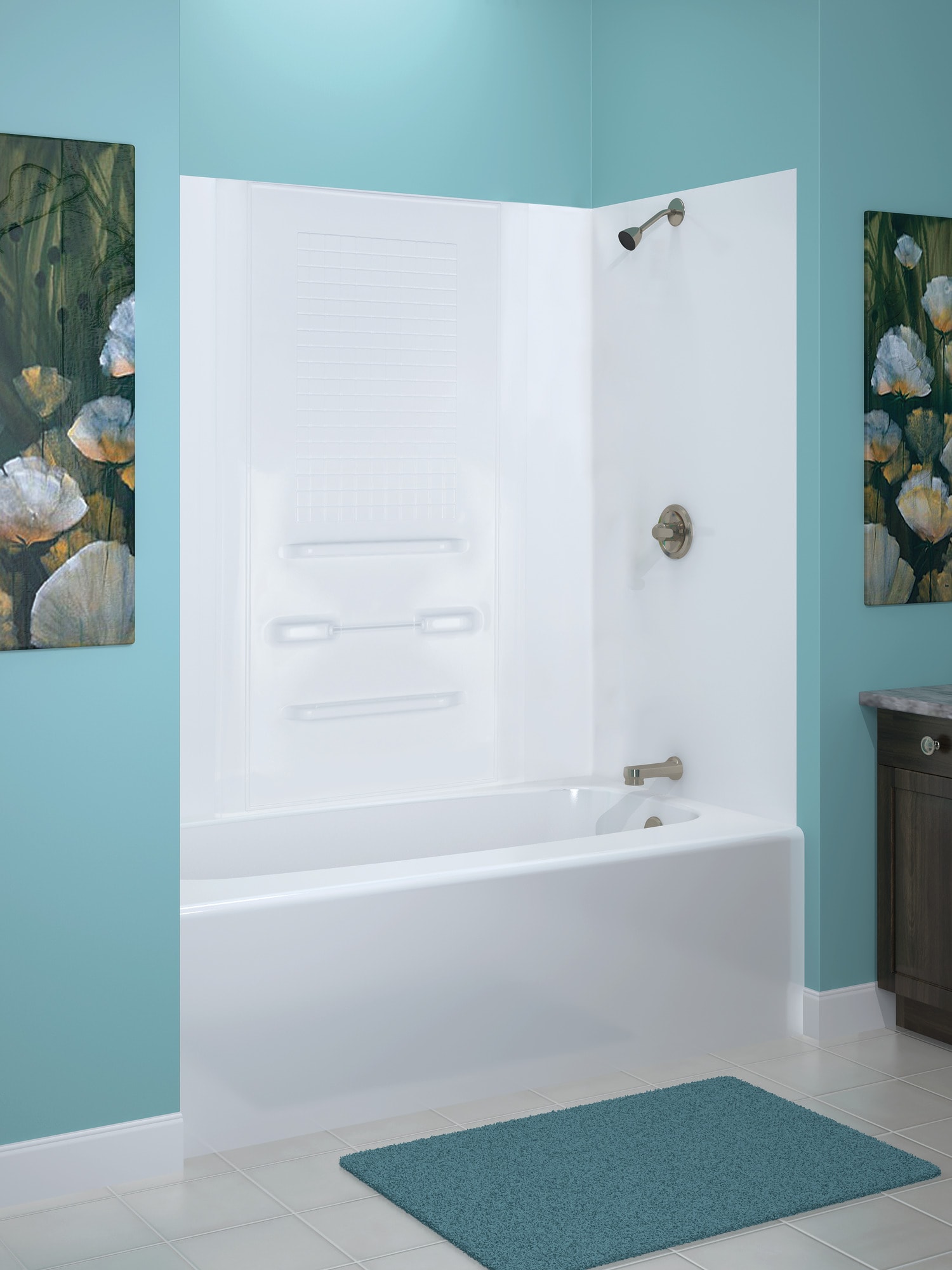 BB Nuance Alabaster Bathroom Panels & Shower Wall Boards | Room H2o