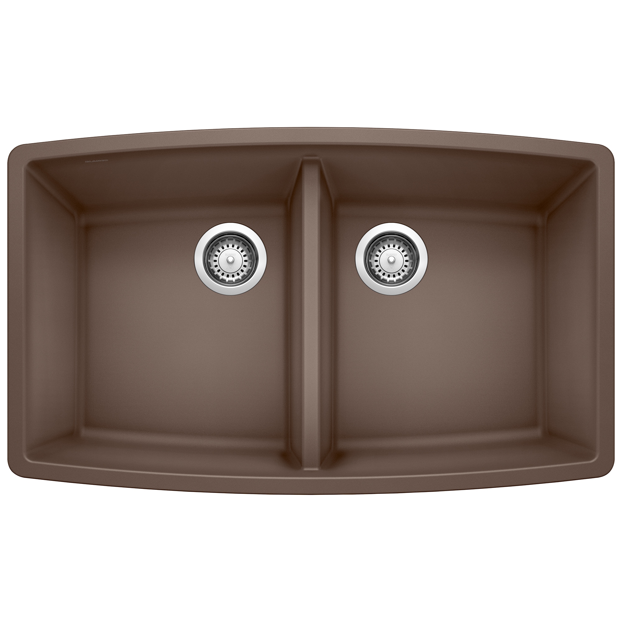 BLANCO 440068 Performa Silgranit Undermount 33-in x 20-in Granite Double equal bowl Kitchen Sink
