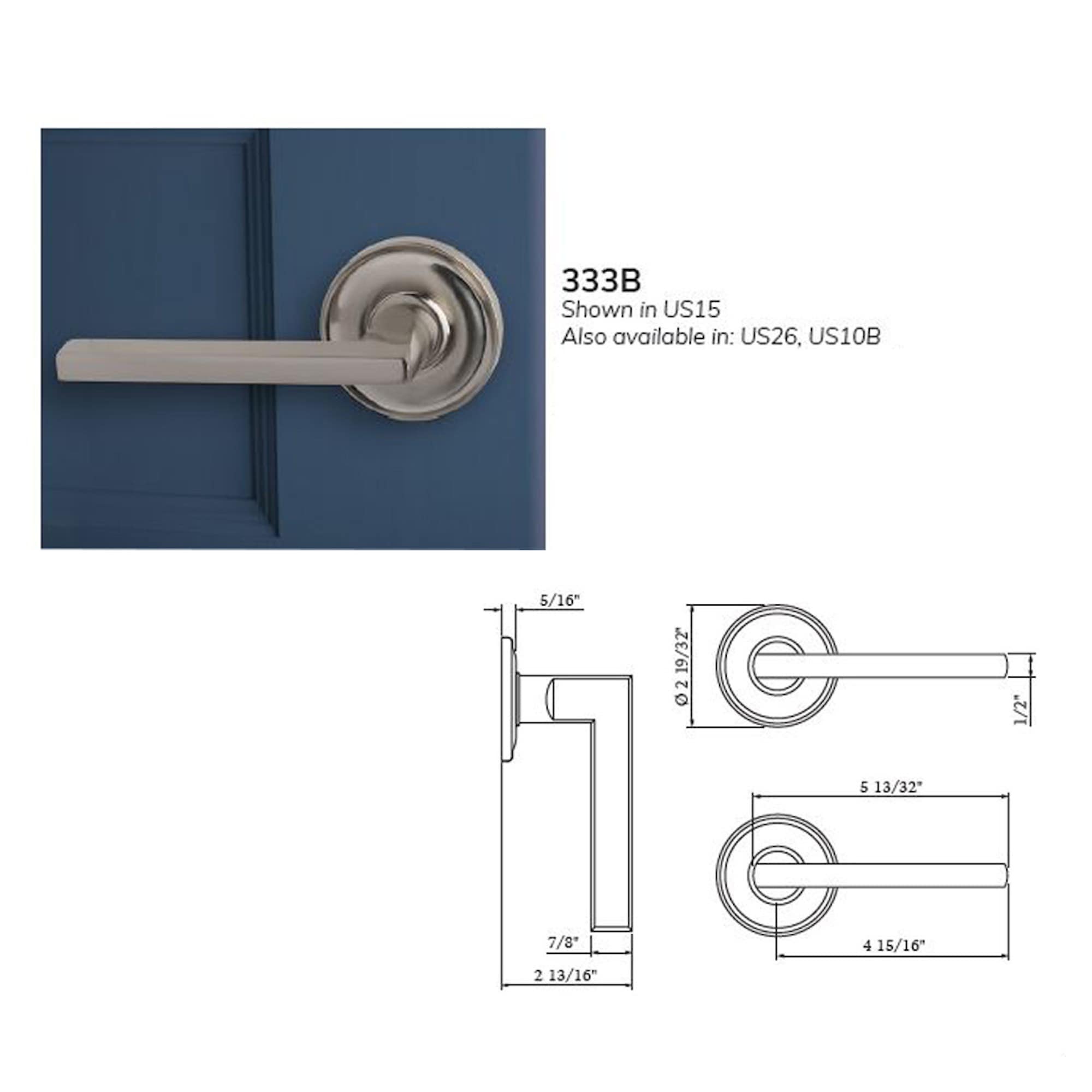 Delaney Hardware BV333004 Door-Knobs - View #2