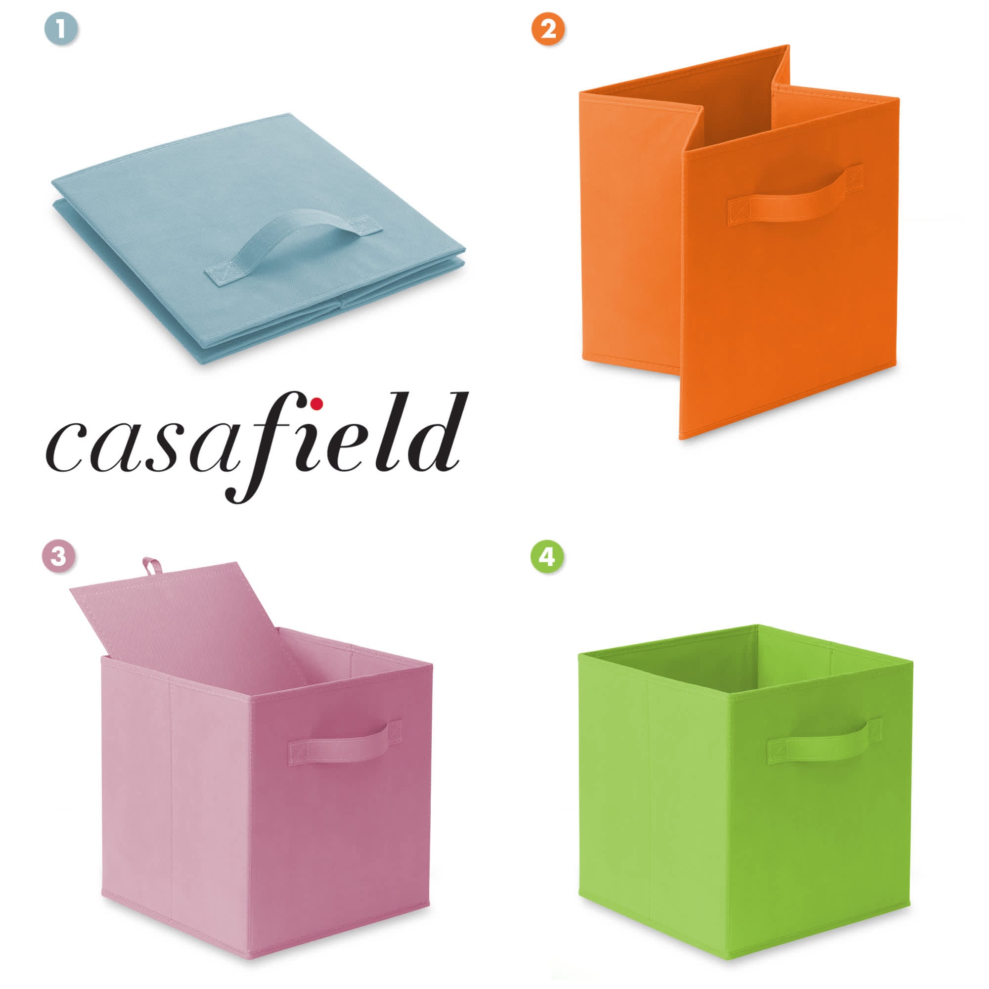 Casafield HOM-STO-6CC-M001 Laminate-Storage-Cubes - View #6