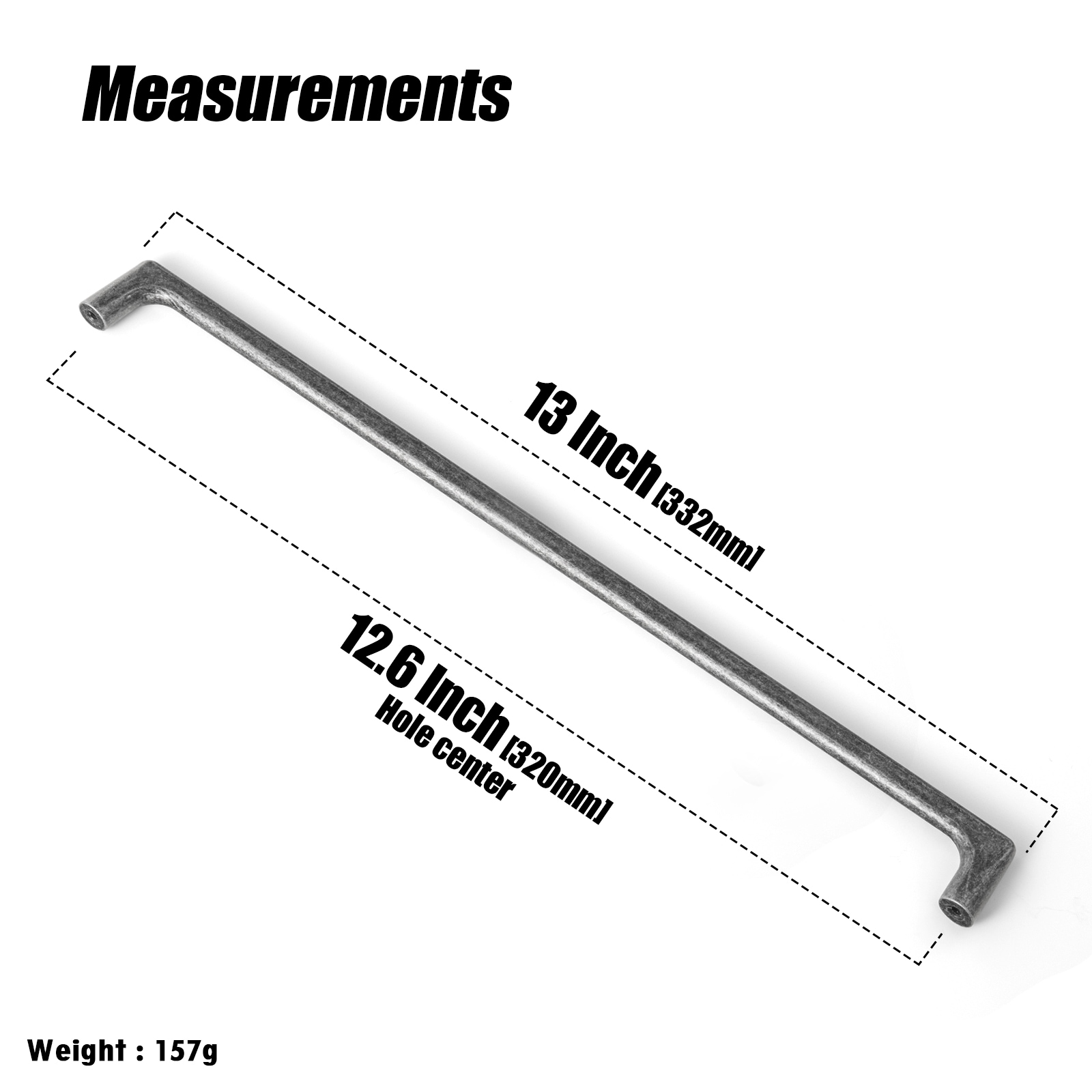 Miaokesen 052TIE-320 Cabinet-Pulls - View #2