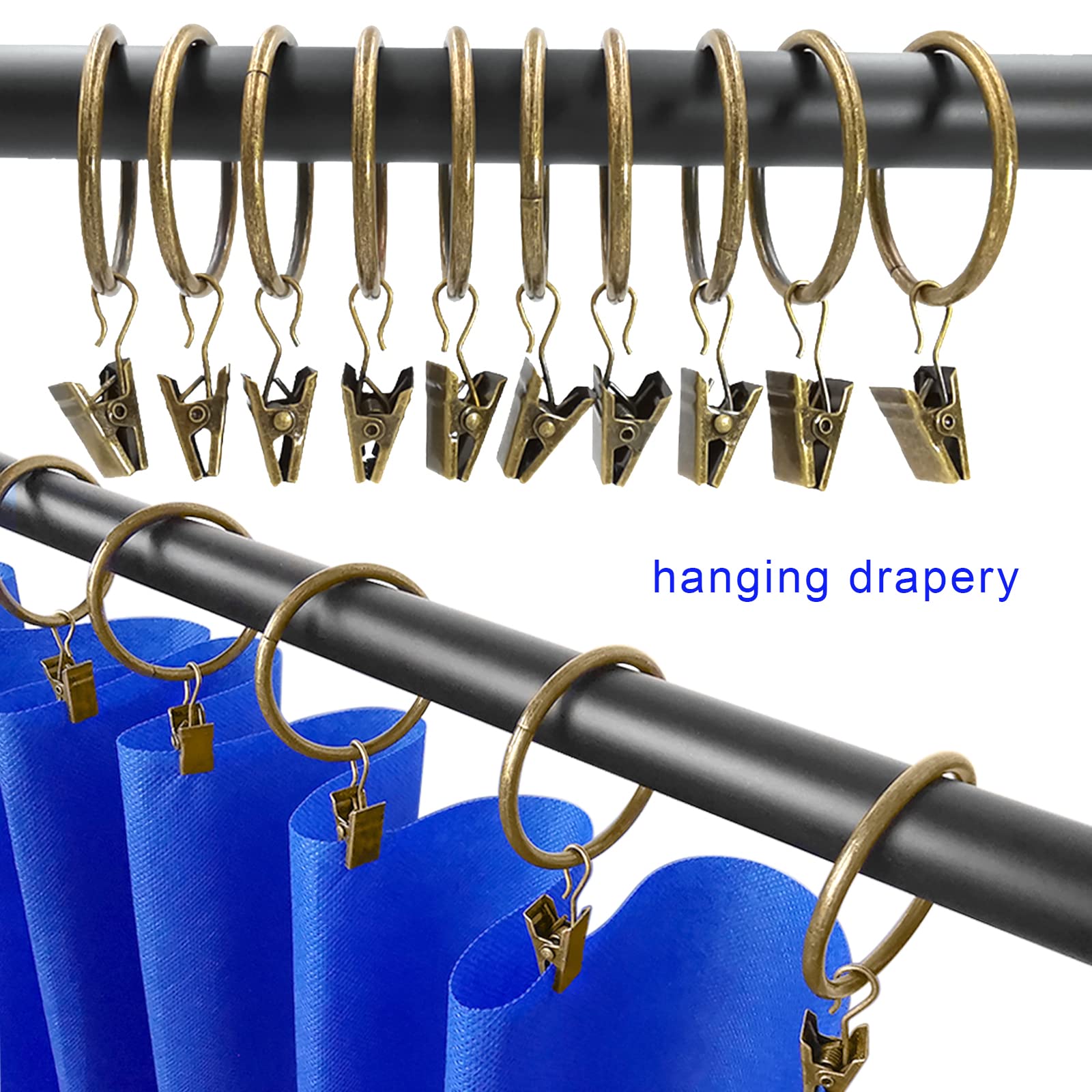 Ahfiwaso LAH0810H009 Shower-Rings-Hooks - View #7