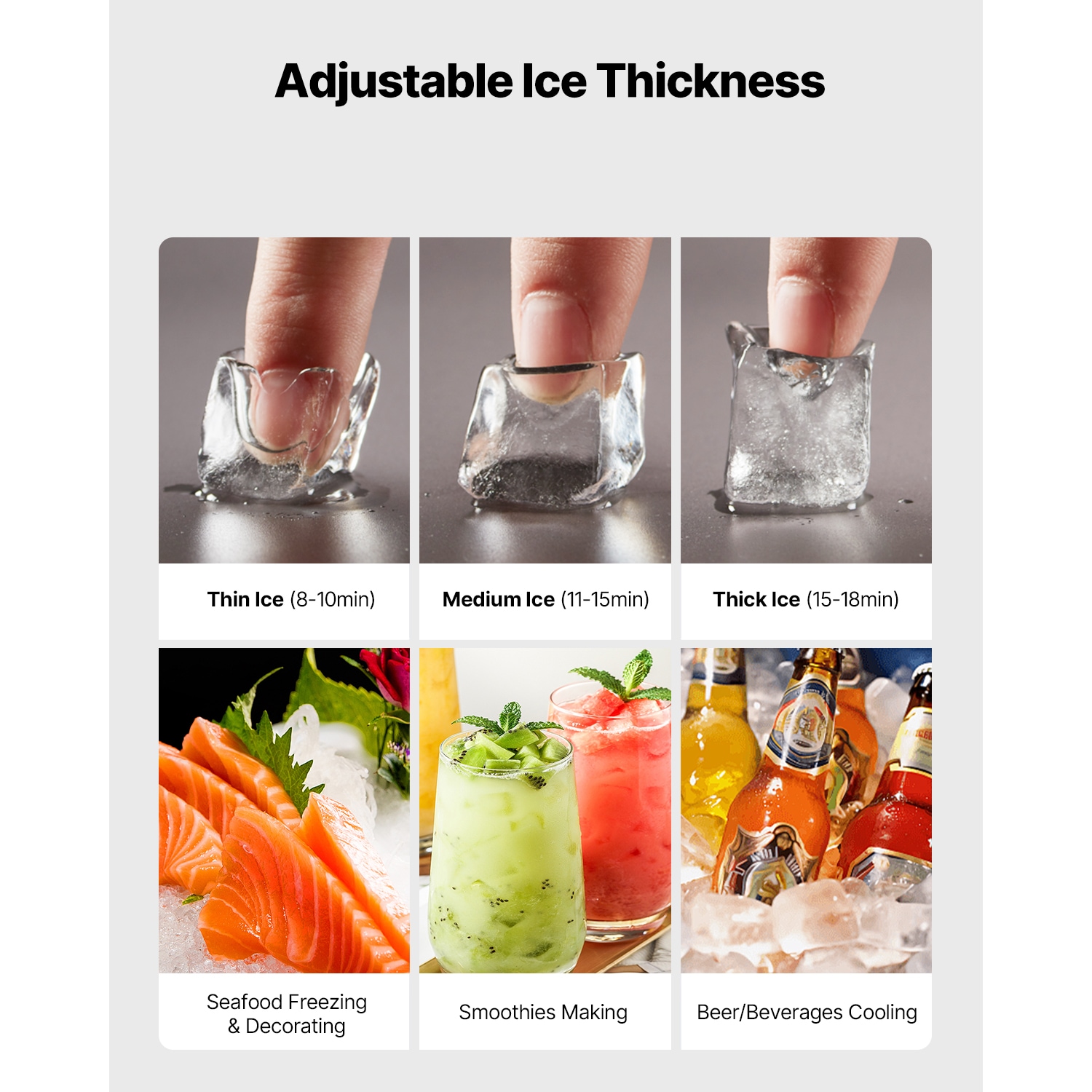 VEVOR FBXXRJYSGMC8LI310V1 Icemaker-Access - View #5