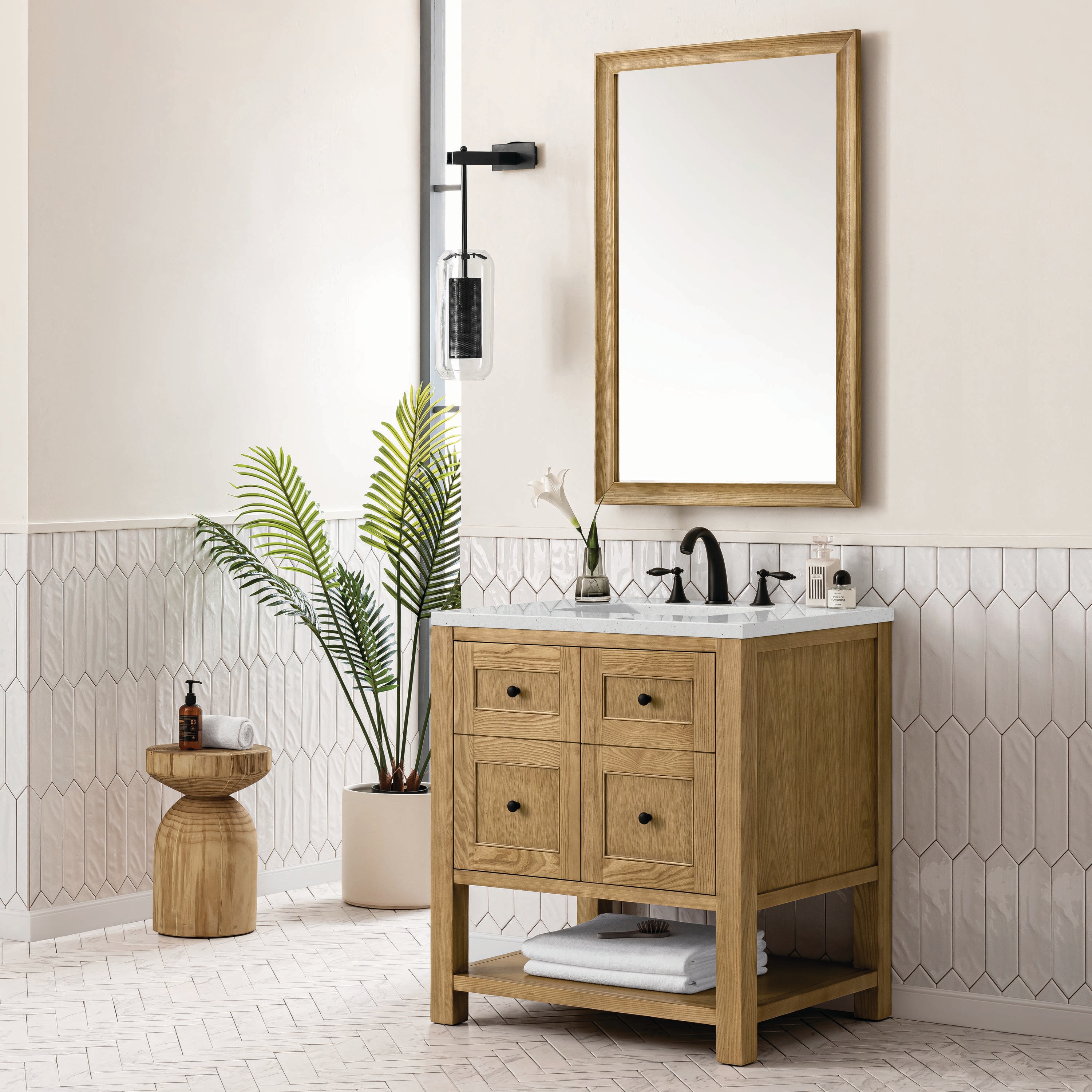 James Martin Vanities 330-V30-LNO-3LDL Bath-Vanity-Combo - View #3