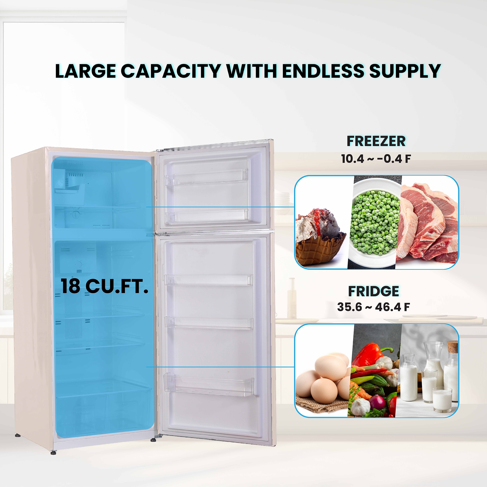 ConServ RRFI 18 C Top-Freezer-Refrigerators - View #9