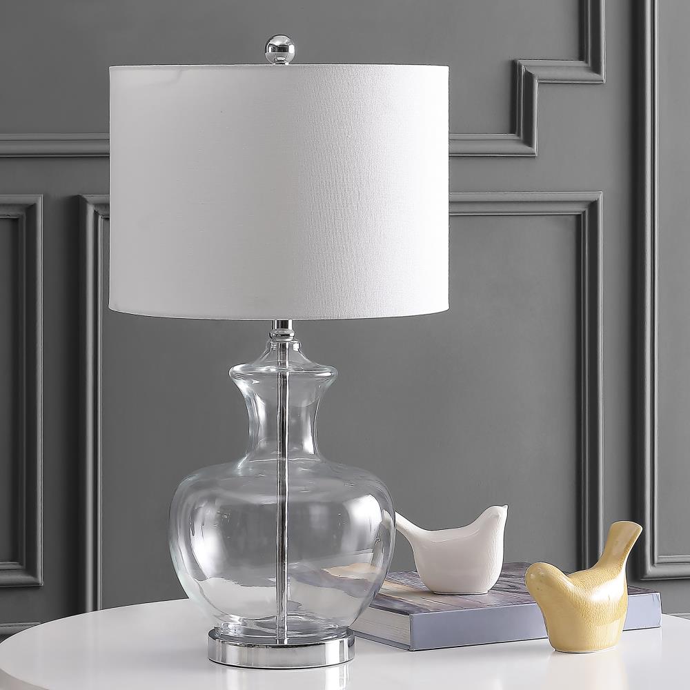 Safavieh Bilsor-Piece Standard Lamp Set with White Shades in the Lamp ...