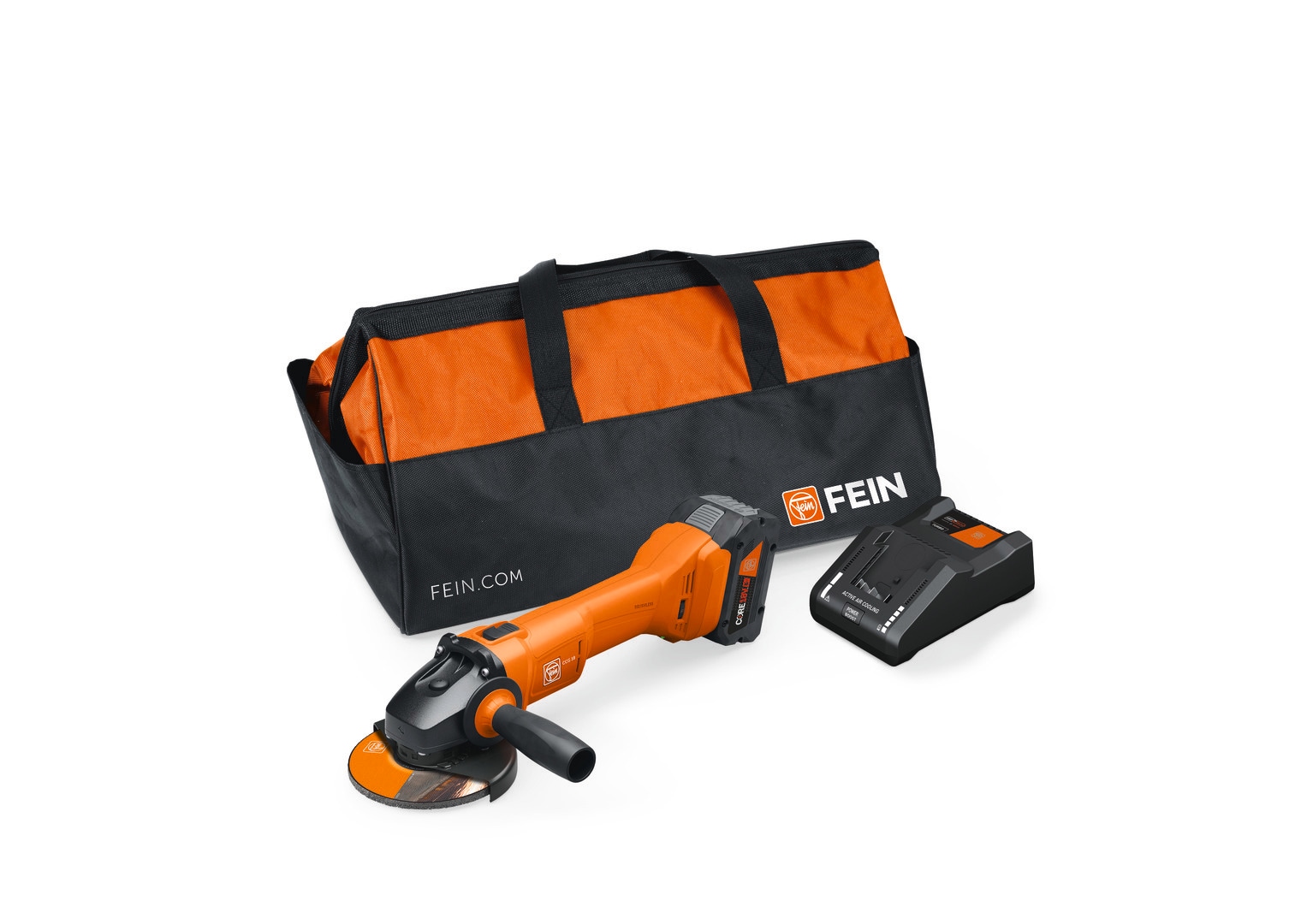 FEIN 71220262120  CCG 18-125 BL 18V Angle Grinder Set 18-volt