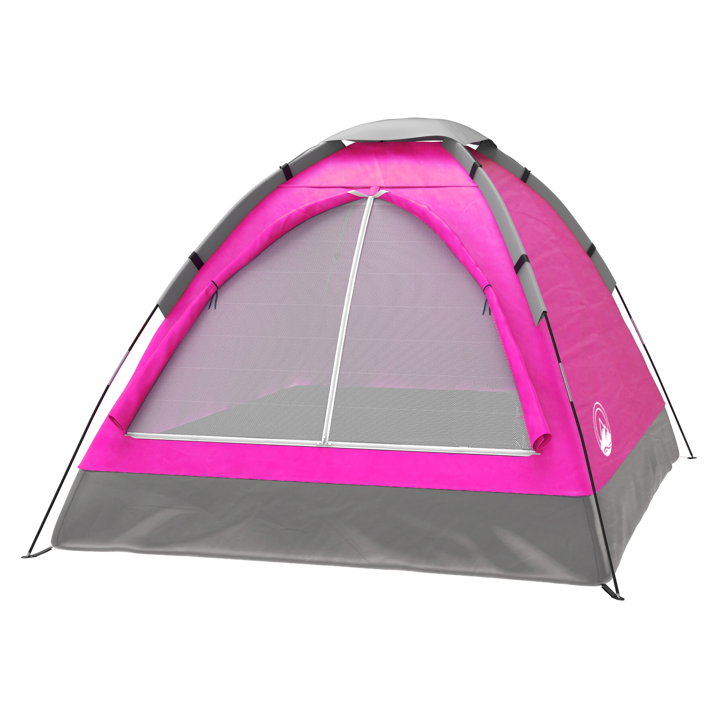 2 Person Tent With Rain Fly And Carry Bag Pink Tents At Lowes