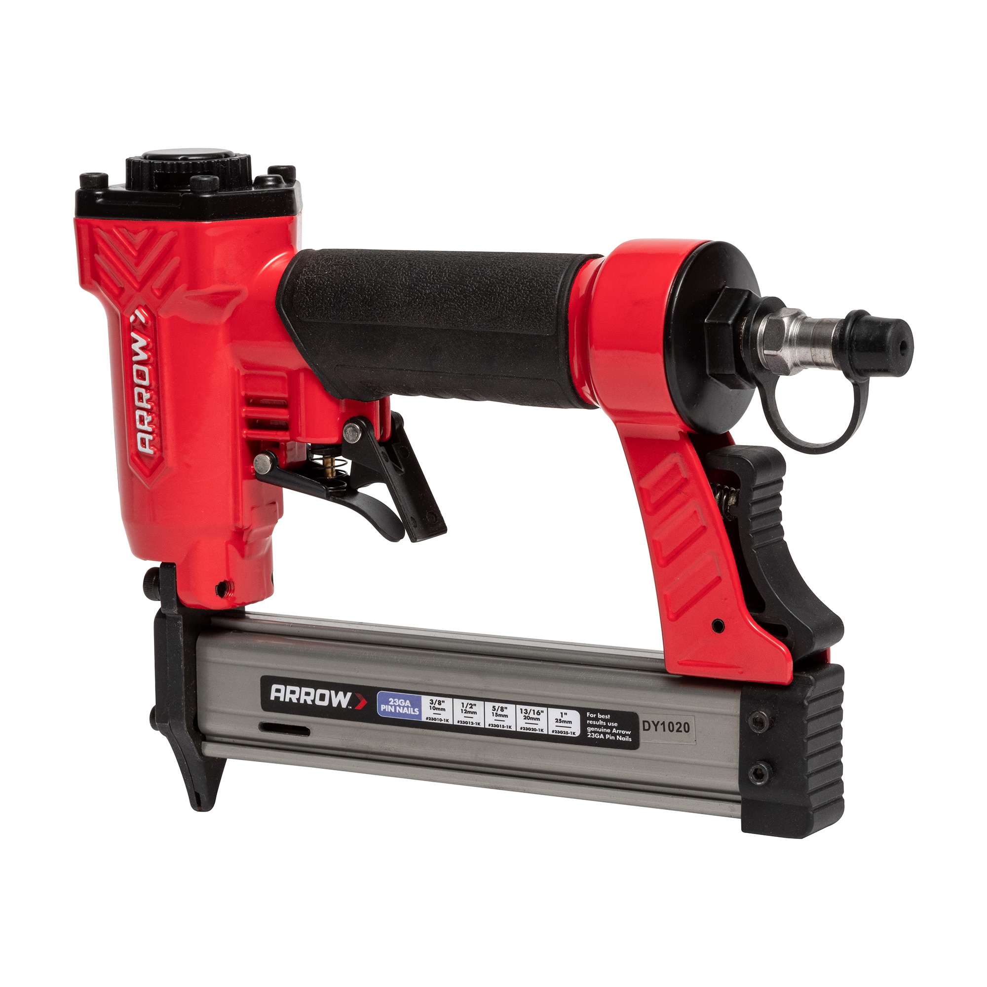 Arrow Pt23g 1 In 23 Gauge Cordless Pneumatic Pin Nailer Charger Not Included Pt23g At