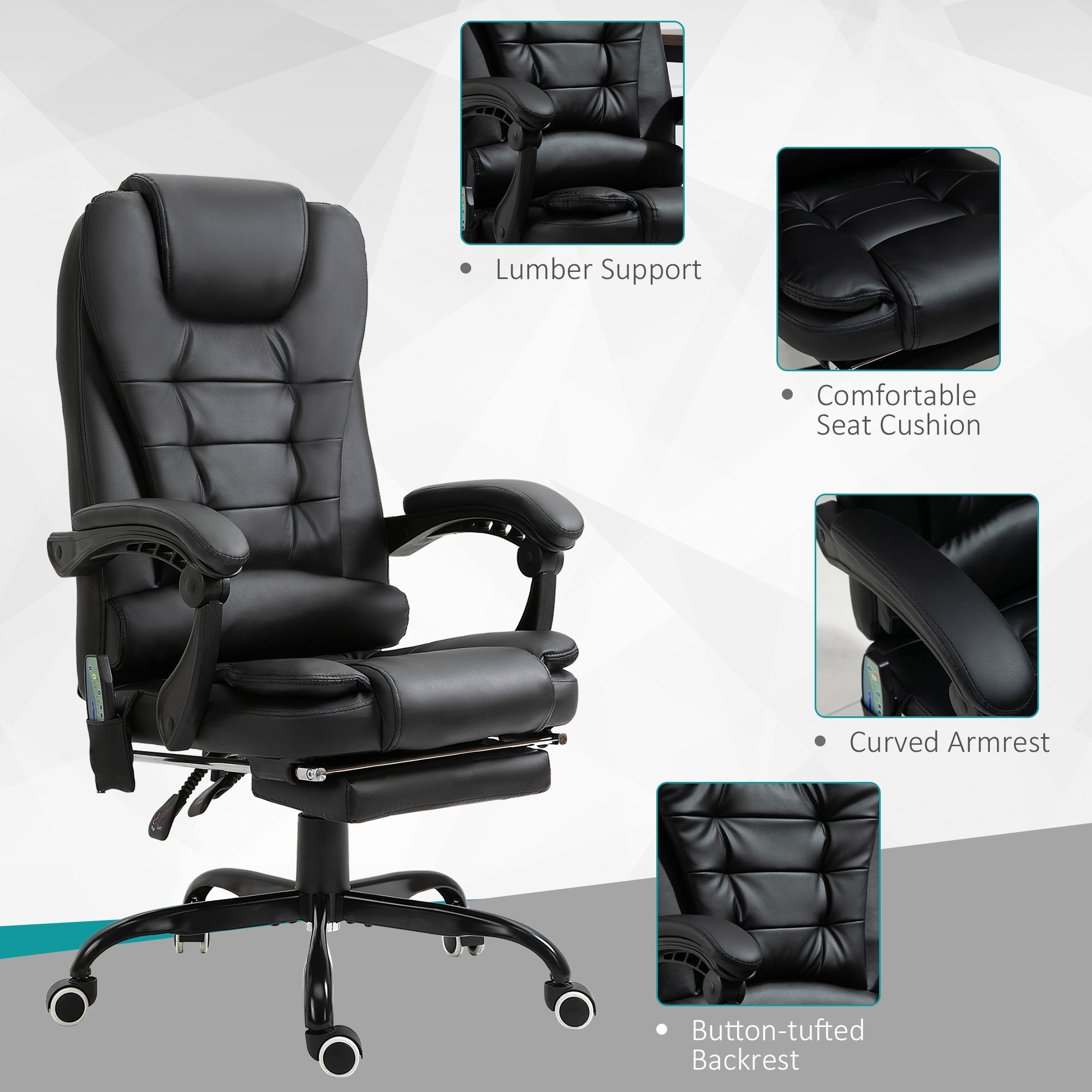 Sumyeg WF-EP-001 BLACK recliners - View #5