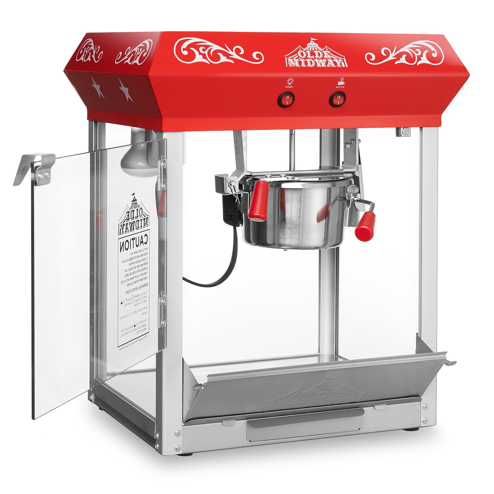 Olde Midway CON-POP-600-RED Popcorn-Makers - View #3