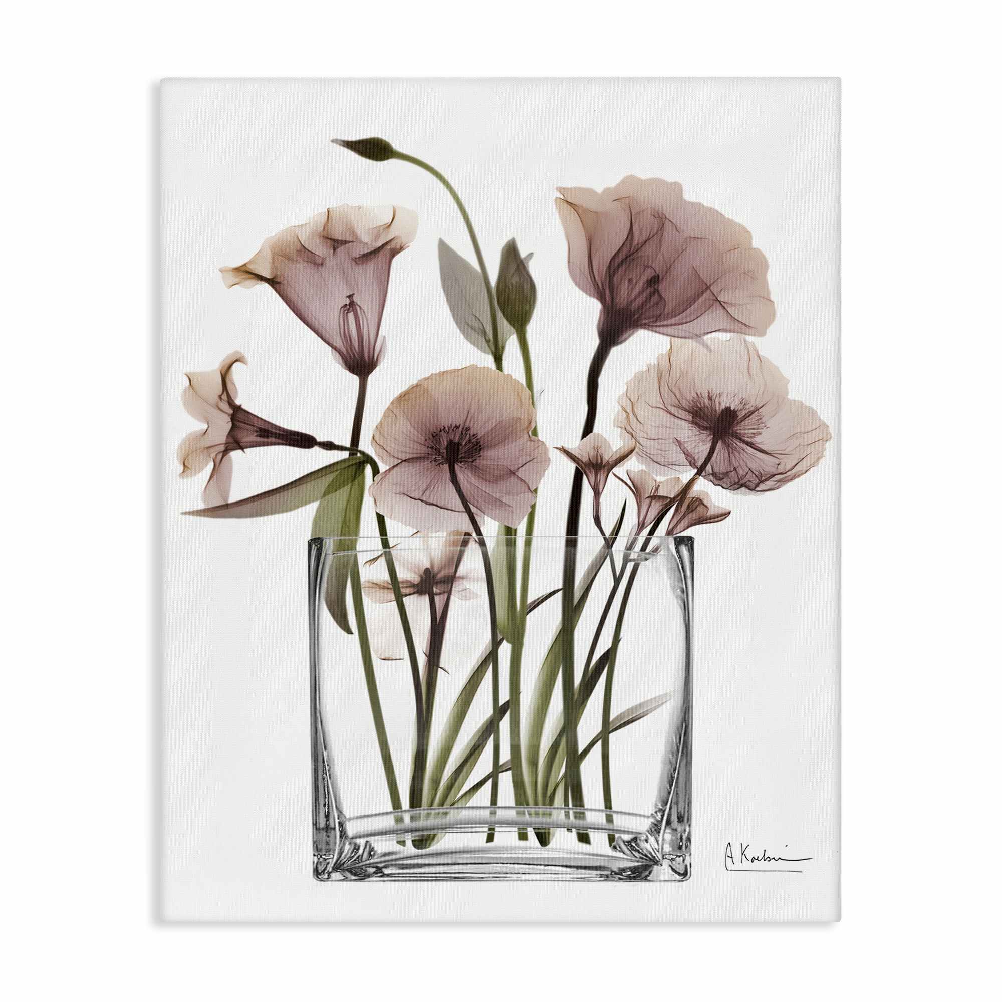 Stupell Industries BS-010-CN-24X30 Modern Elegant Vase Canvas Wall Art By Albert Koetsier 24 x 30