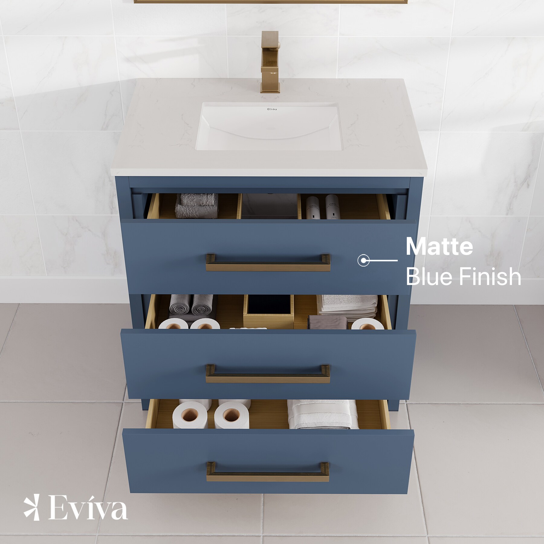 Eviva EVVN812-30X18DB Bath-Vanity-Combo - View #4