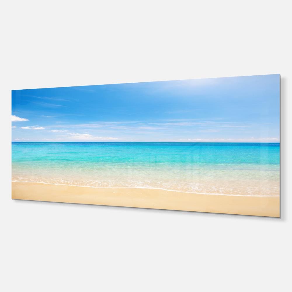 Designart 12-in H x 28-in W Coastal Metal Print at Lowes.com