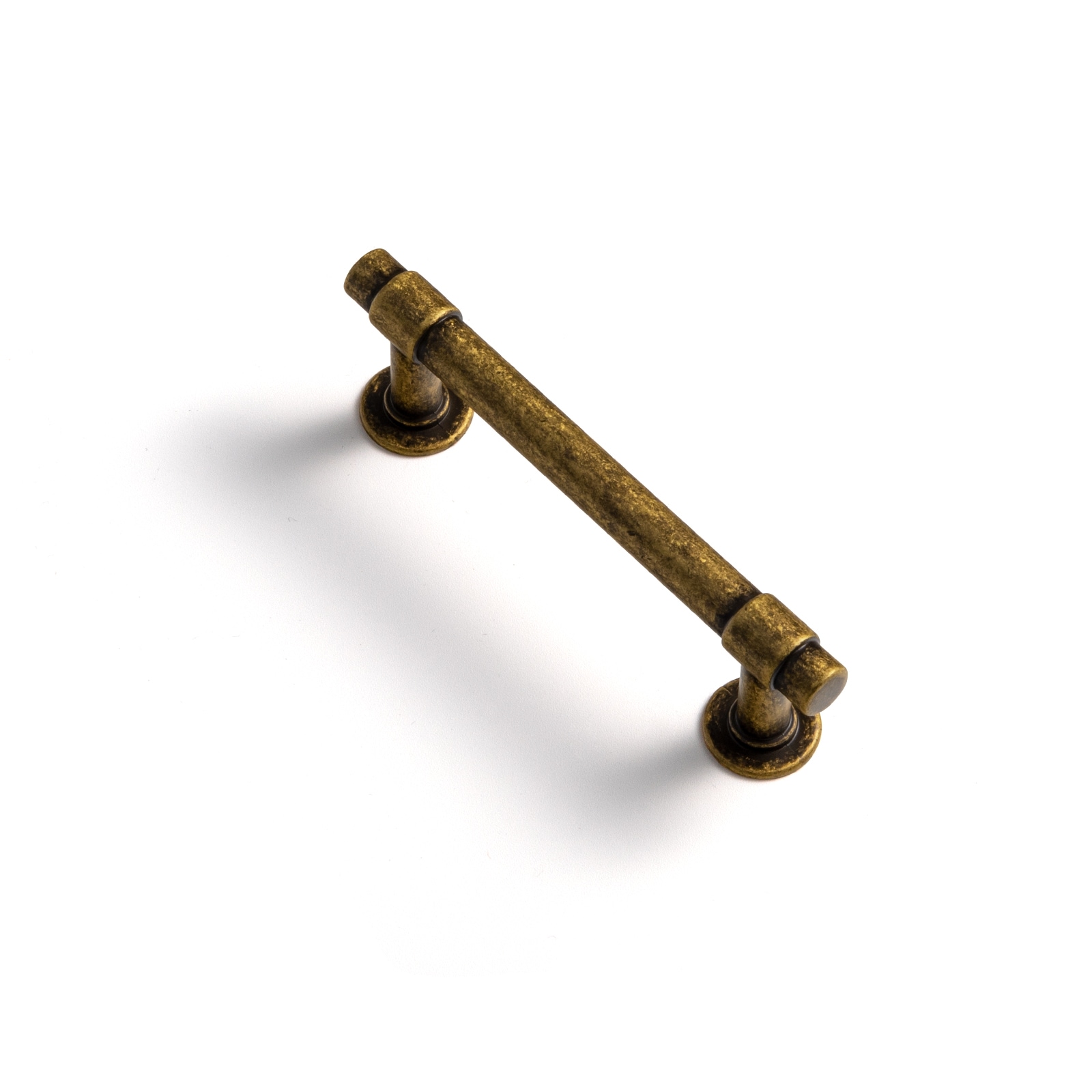 Miaokesen 6773GT-76 3-in , 76mm Center to Center Antique Brass Cylindrical Handle 6 -Pack