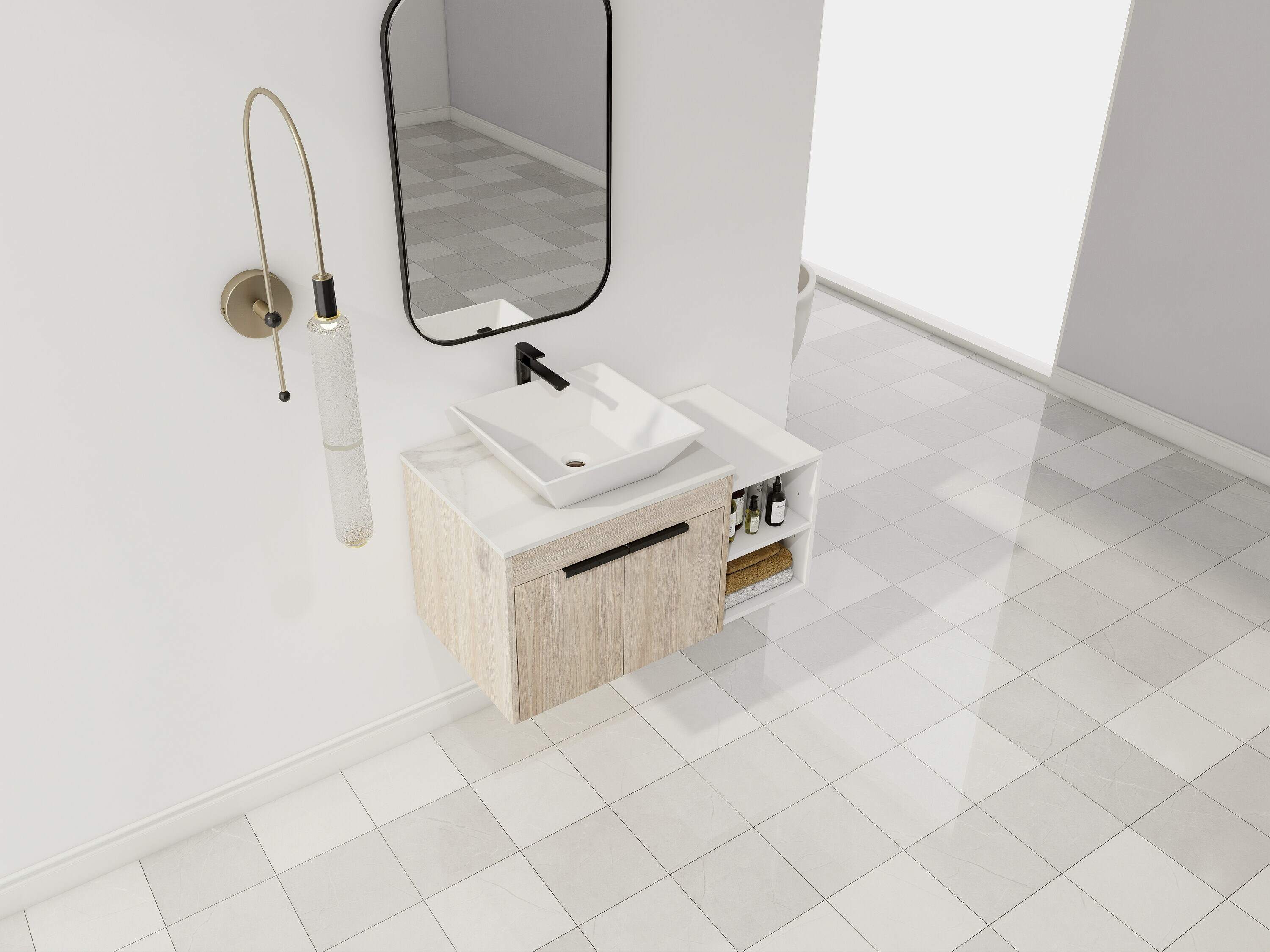 LUXEYARD DS-X-43-SHLE66 Bath-Vanity-Combo - View #5