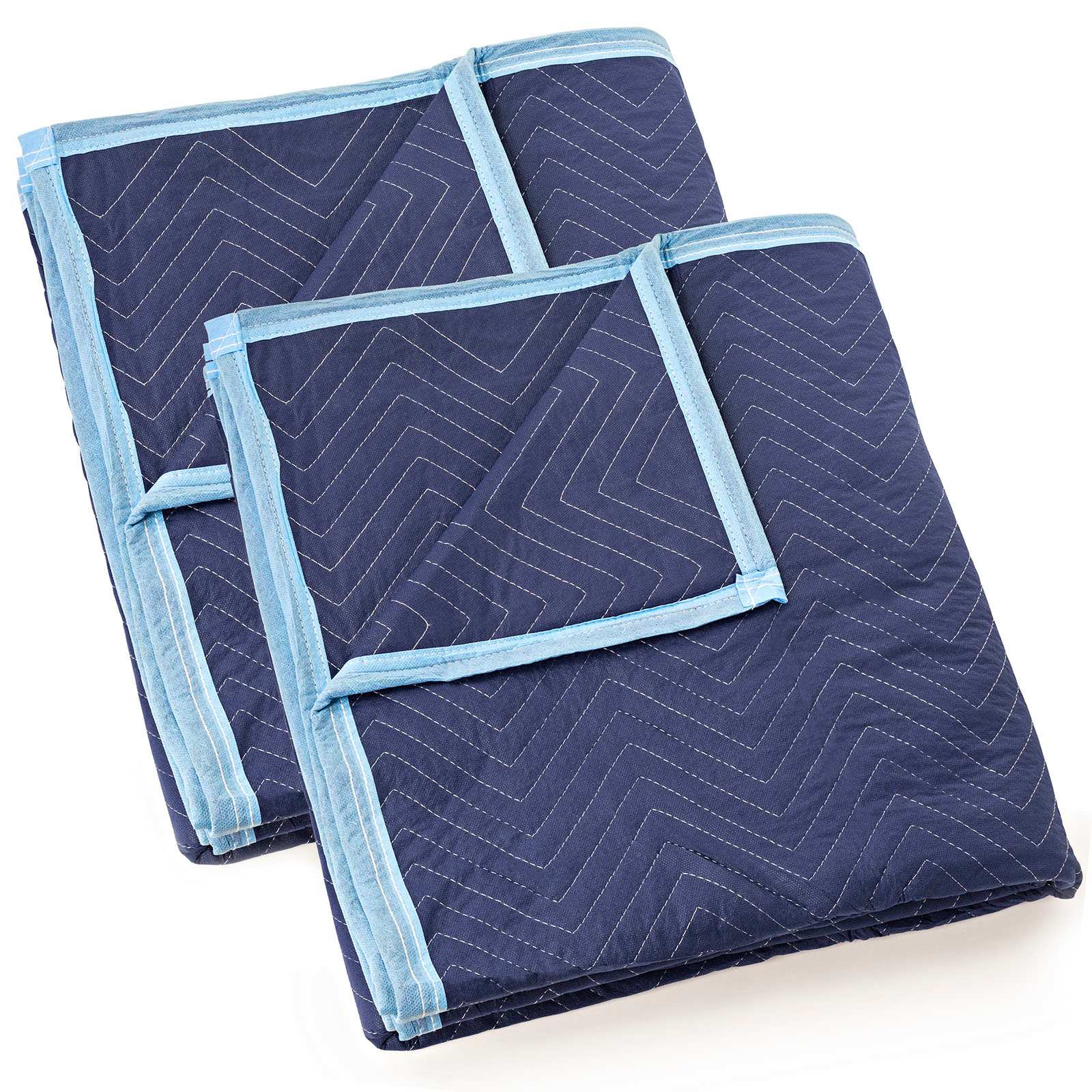 Sure-Max 2 Blankets 80 x 72-in Moving and Packing Blanket - Royal Blue #BLANKET-P40-2.