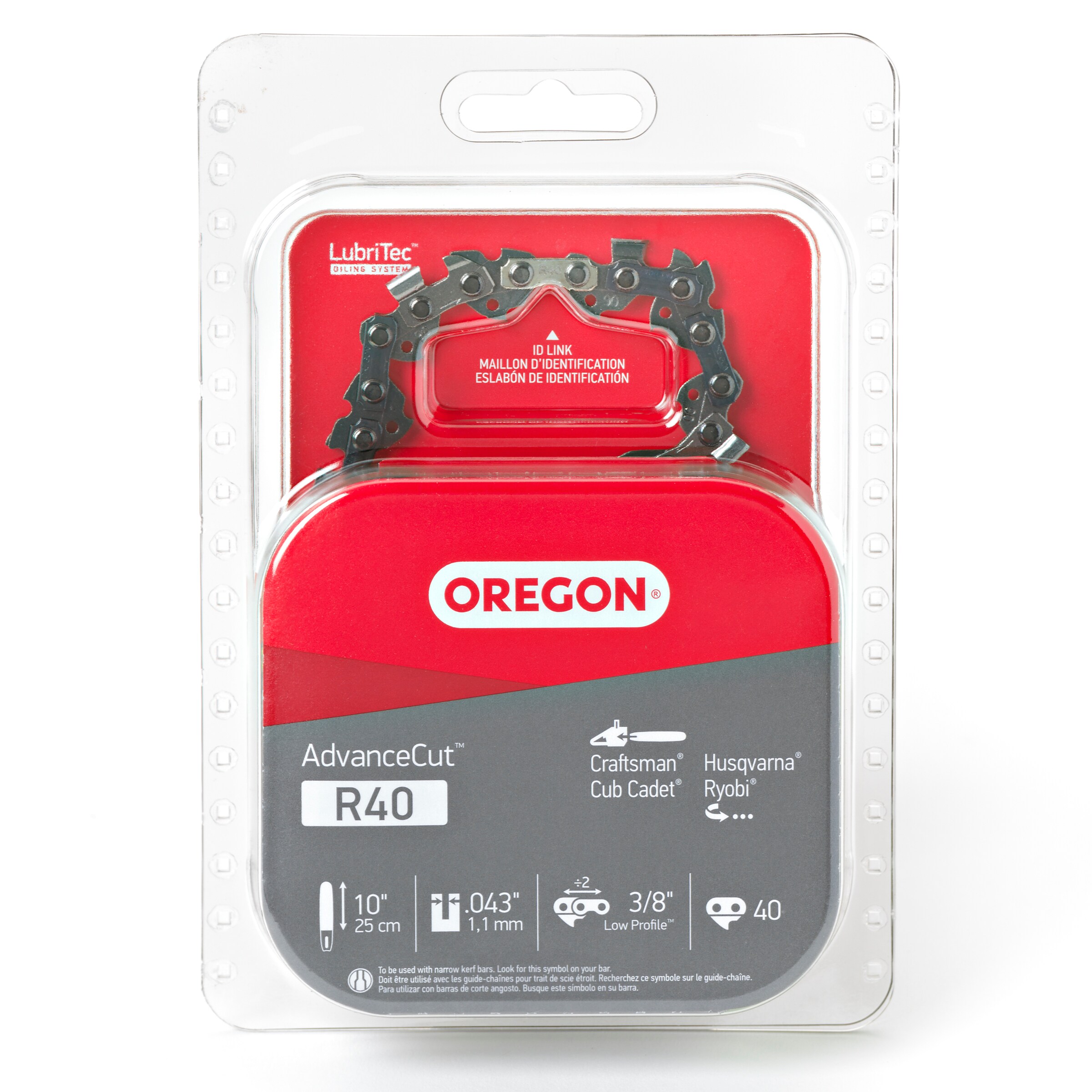 Oregon 10-in 40 Link Replacement Chainsaw Chain in the Chainsaw