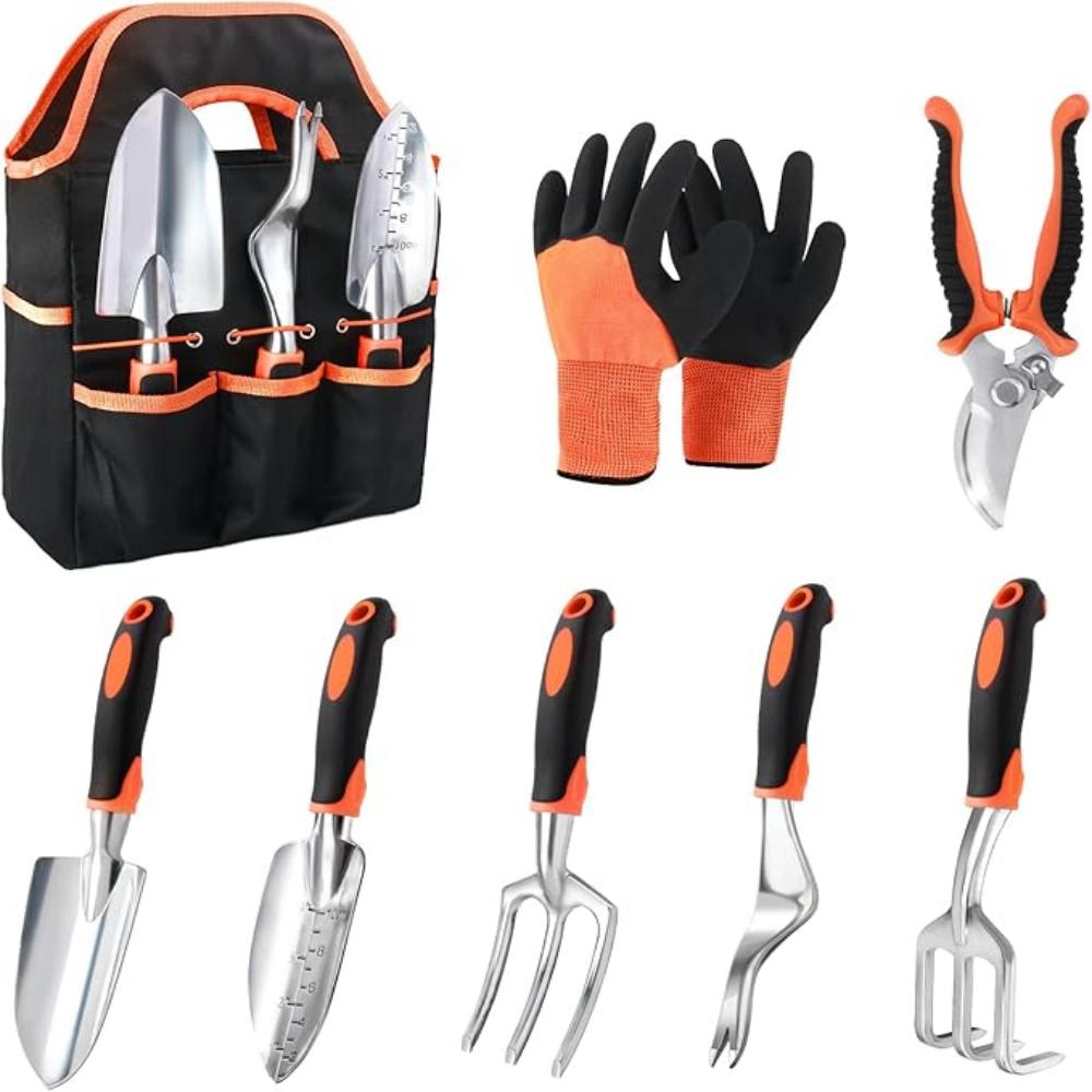Rbied AOC-10 MECHEER  8 Piece Gardening Tools Set
