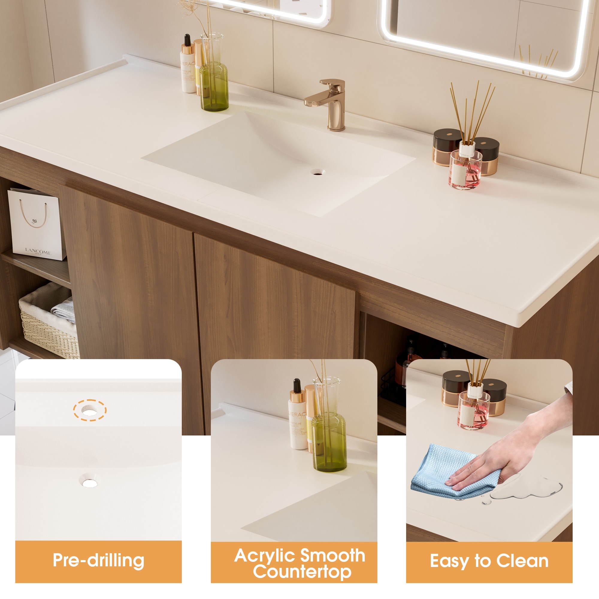 VOUA SAF-LEGJYY-DG Bath-Vanity-Combo - View #4