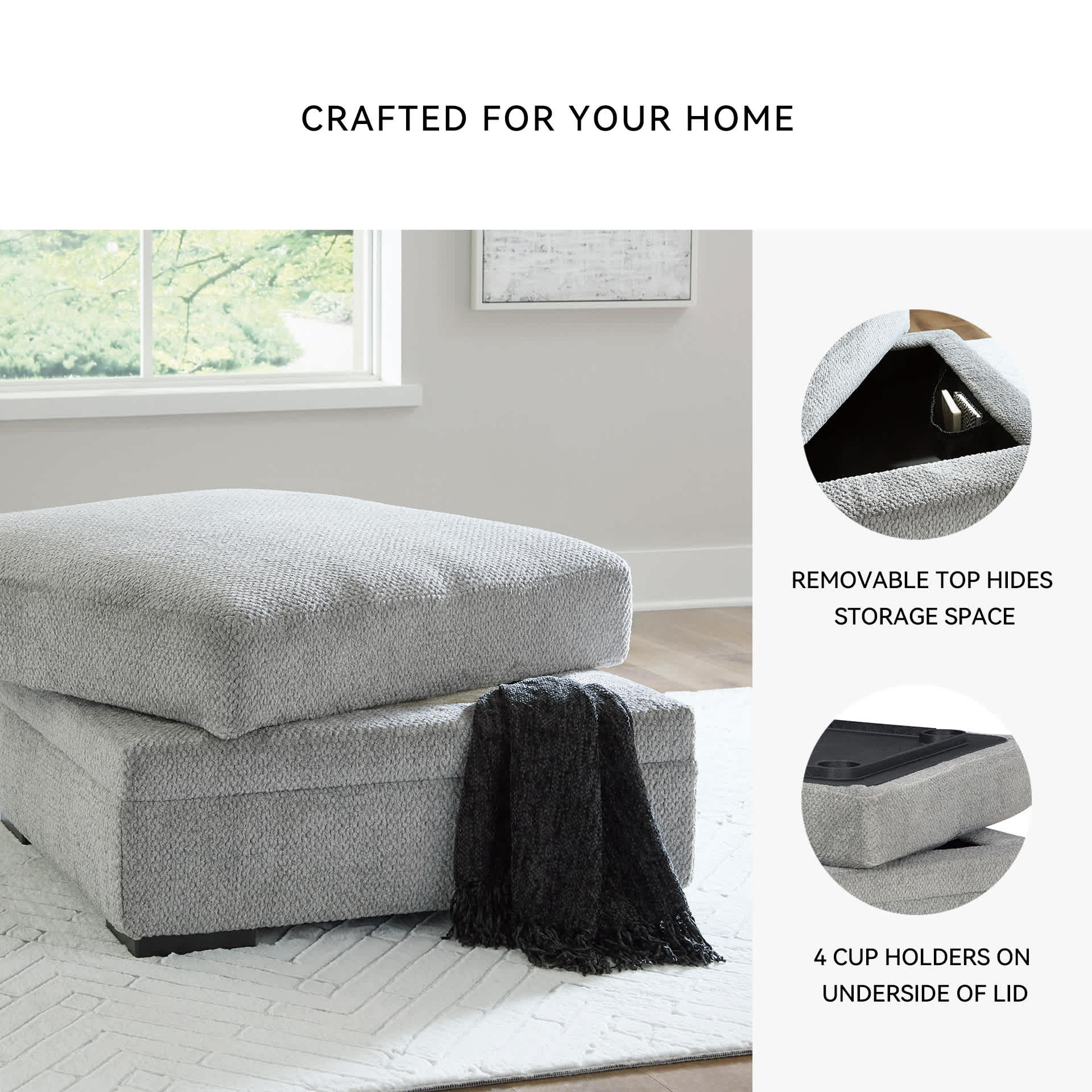 Signature Design by Ashley 5290611 Indoor-Ottomans - View #4
