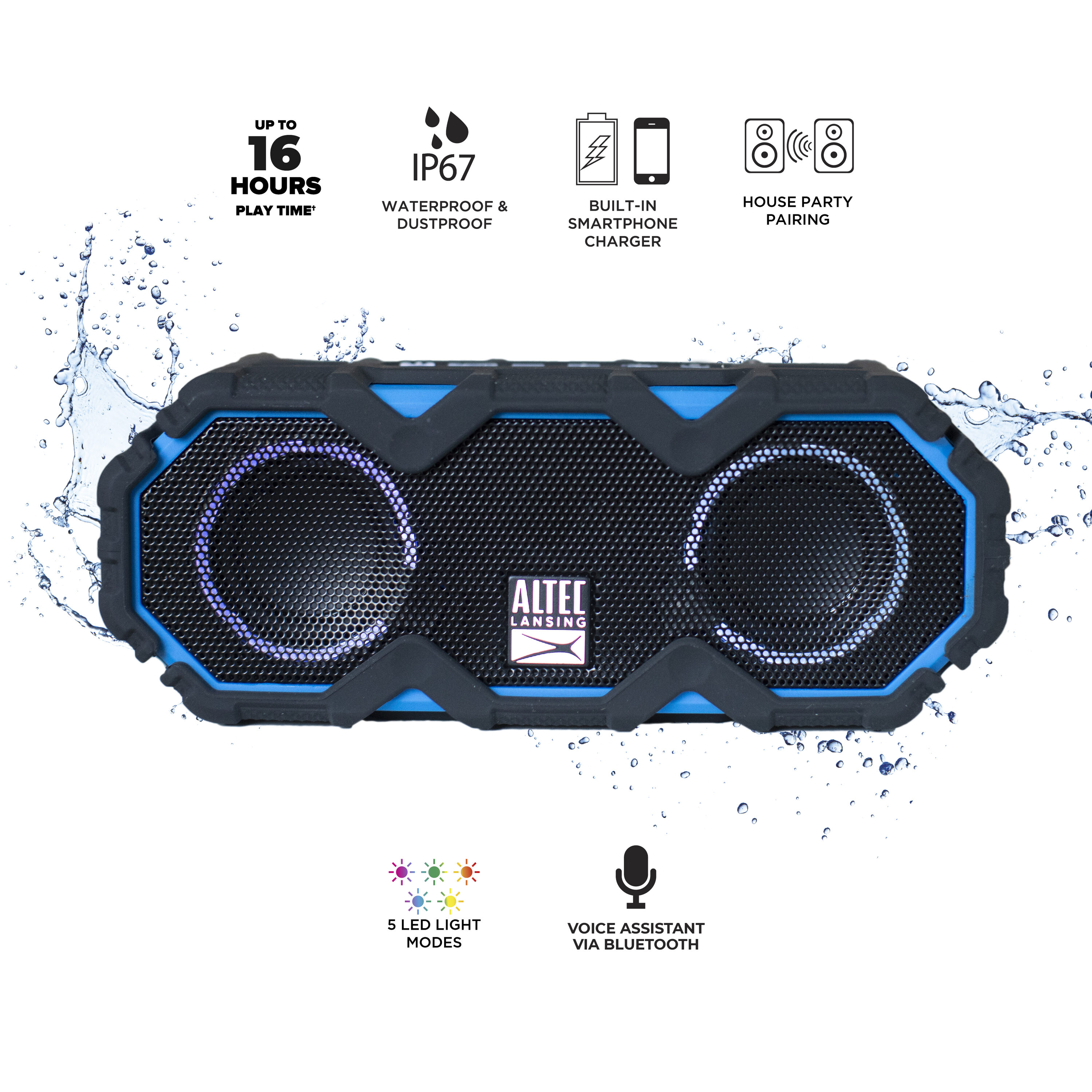 Altec Lansing IMW479L-RYB Portable-Speakers - View #2