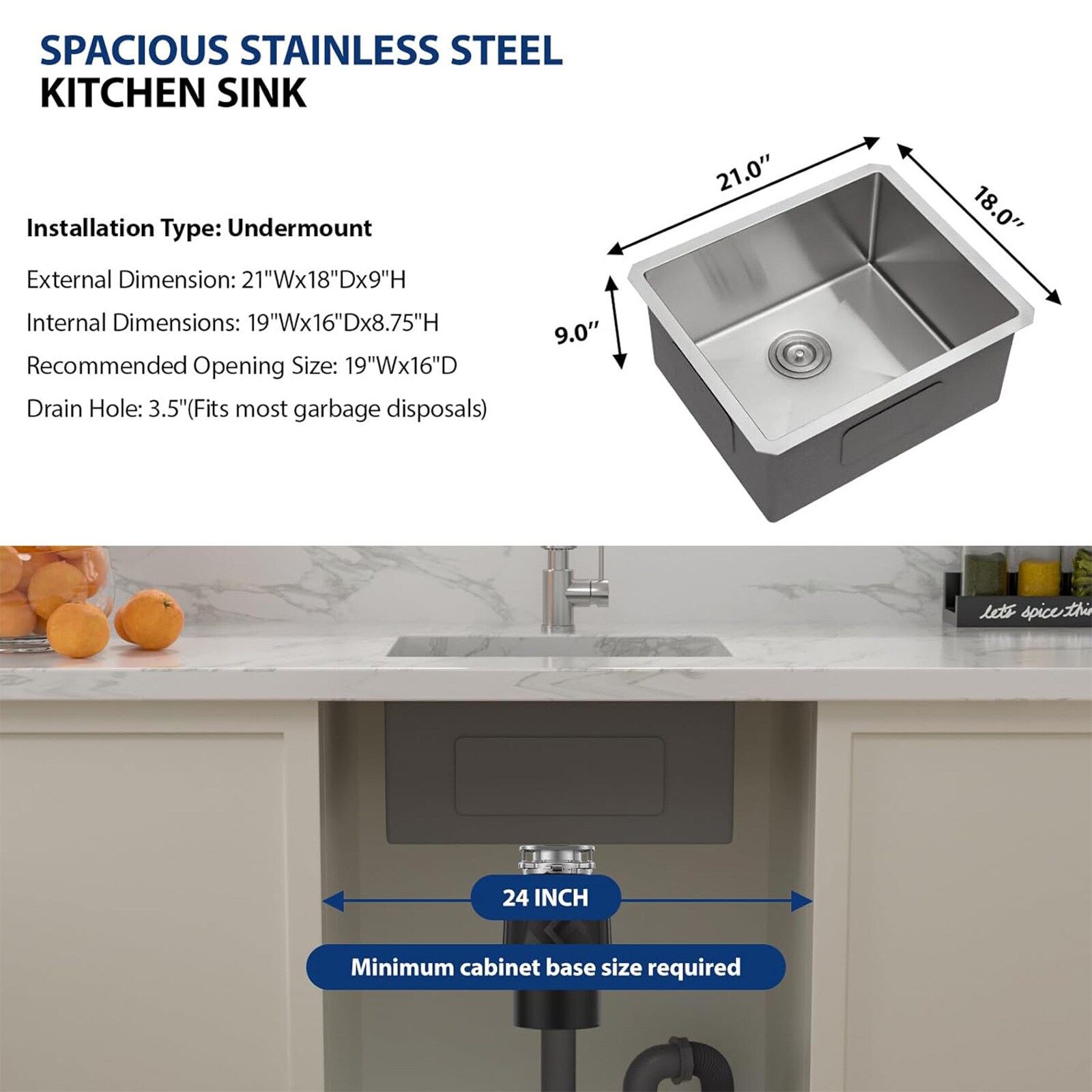 Lordear H-LU2618R1 Kitchen-Sinks - View #9