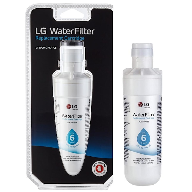 LG 6-Month Twist-in Refrigerator Water Filter in the Refrigerator Water ...