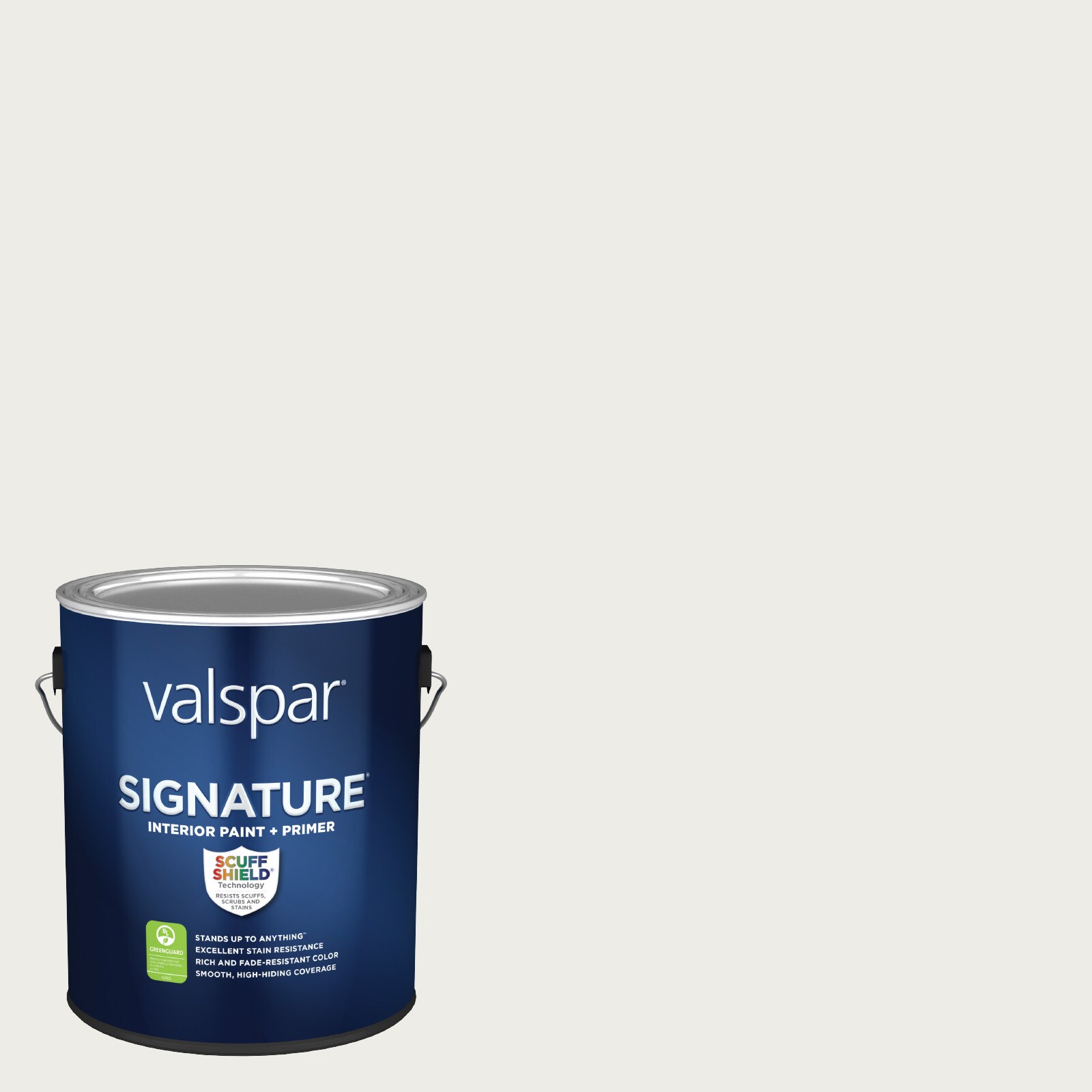 Valspar HGSW4006-773958 Signature Semi-gloss Pure White HGSW7005 Latex Interior Paint Paint + Primer ( 1-gallon )