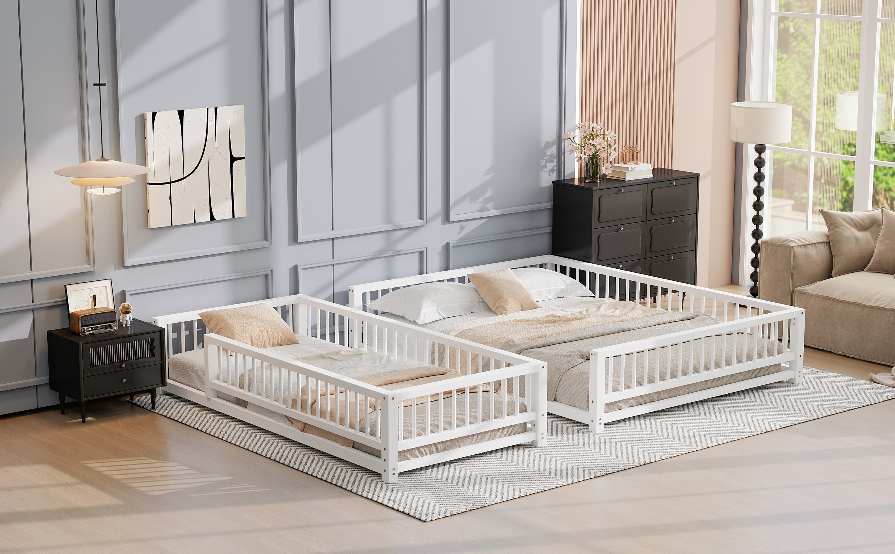 ModernLuxe L3P-N709P277756K beds - View #3