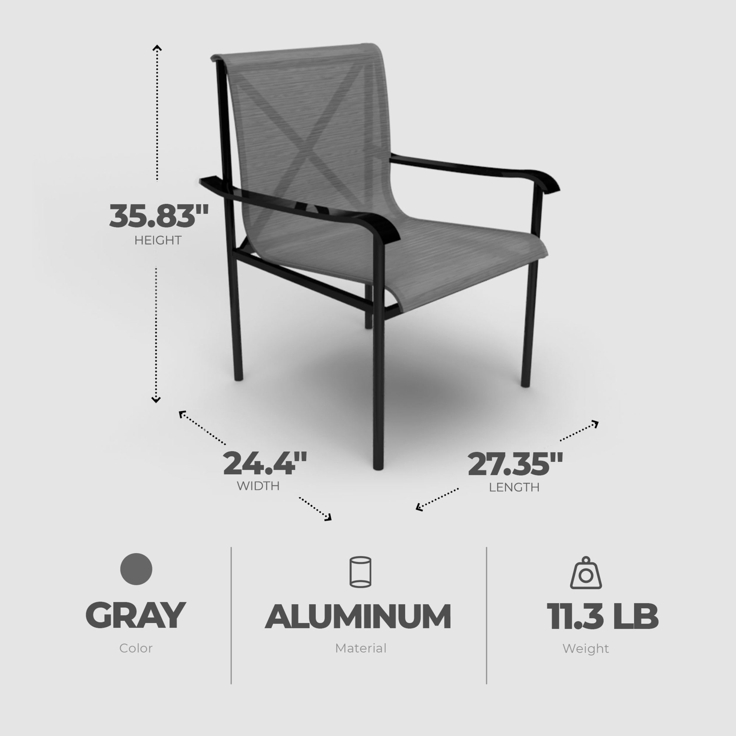 Four Seasons Outdoor Product 399369 Patio-Chairs - View #3