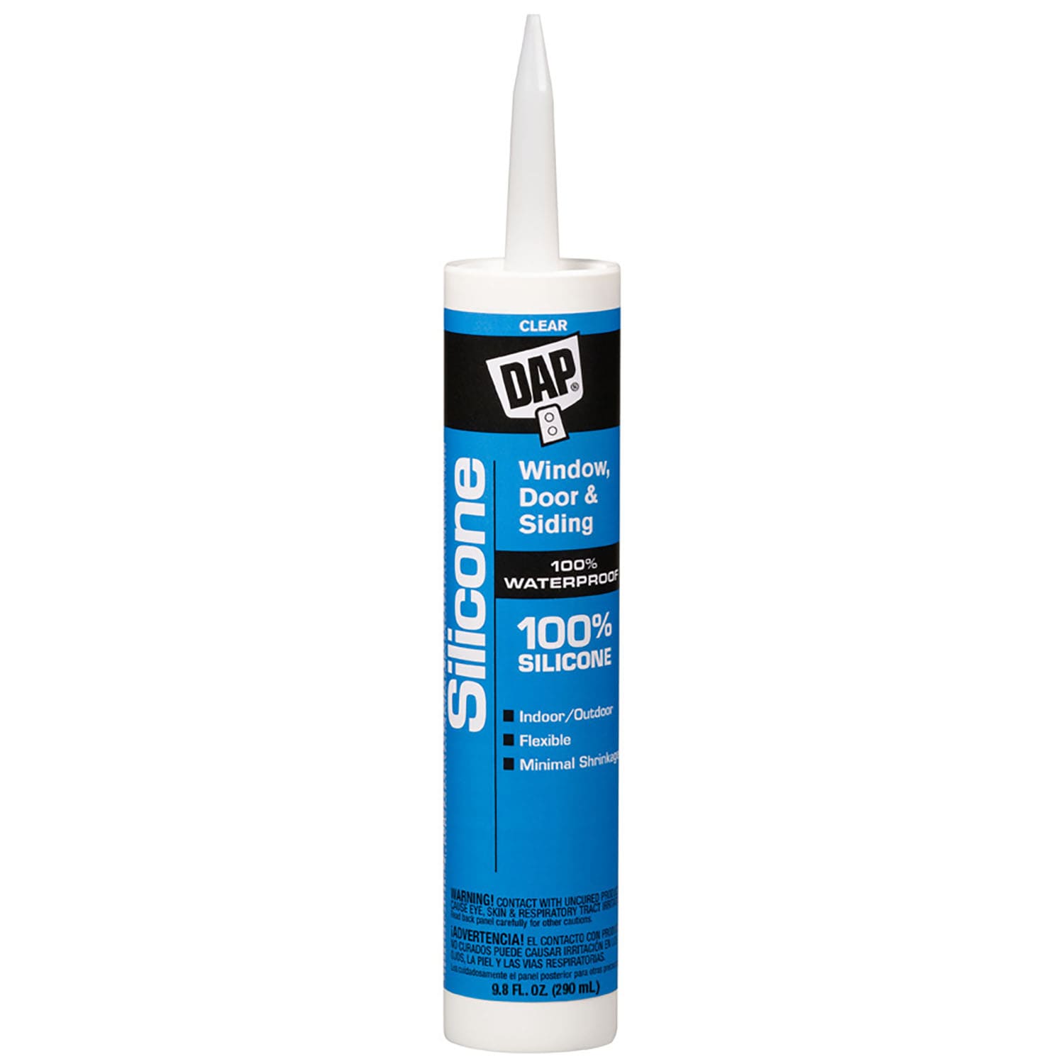 LEXAN 2.8-oz Clear Silicone Caulk - Flexible, Waterproof Sealant for  Interior/Exterior Use - Ideal for Kitchens, Bathrooms, and Marine  Applications in the Caulk department at
