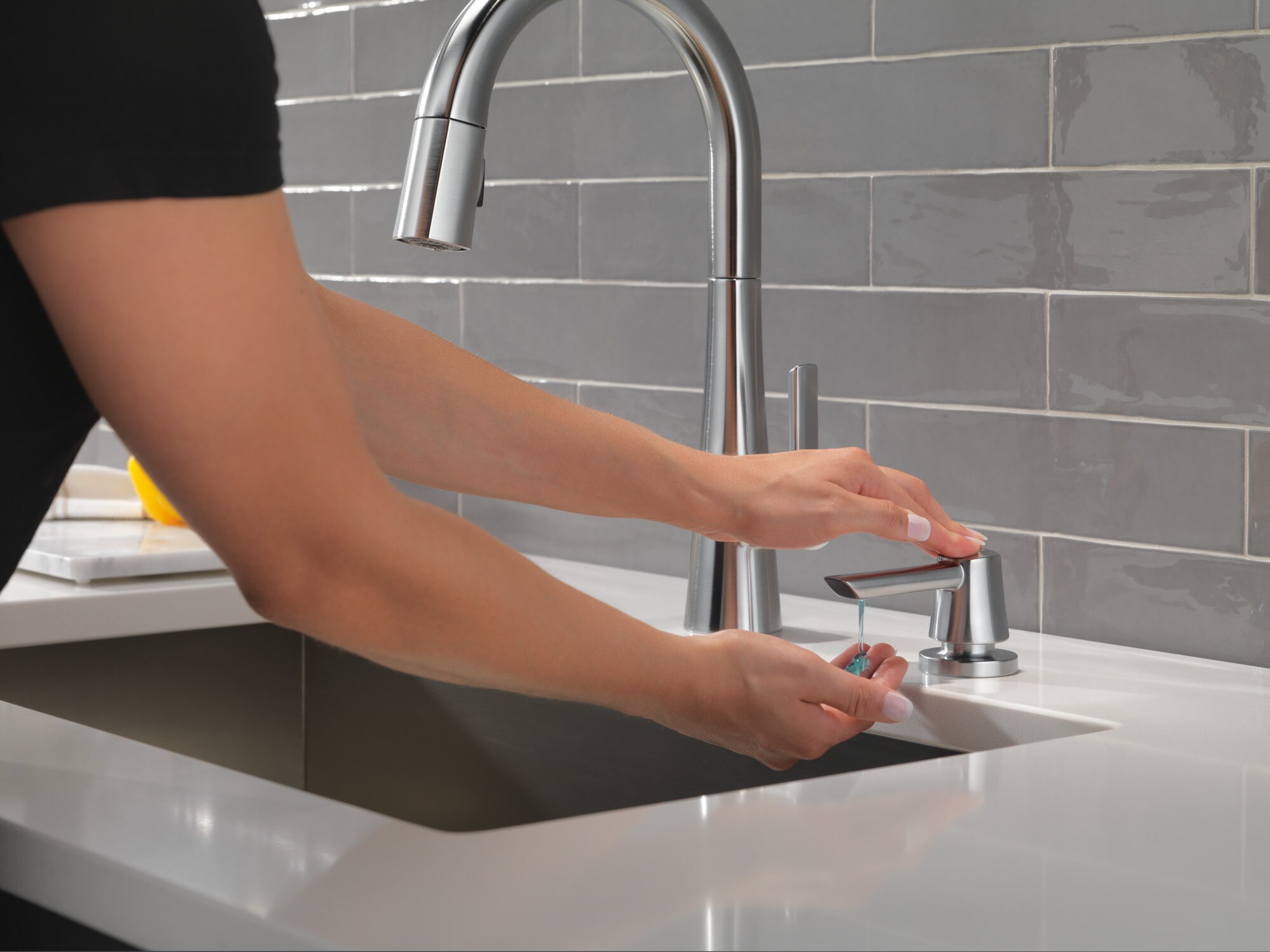 Monrovia Arctic Stainless Steel Soap and Lotion Dispenser