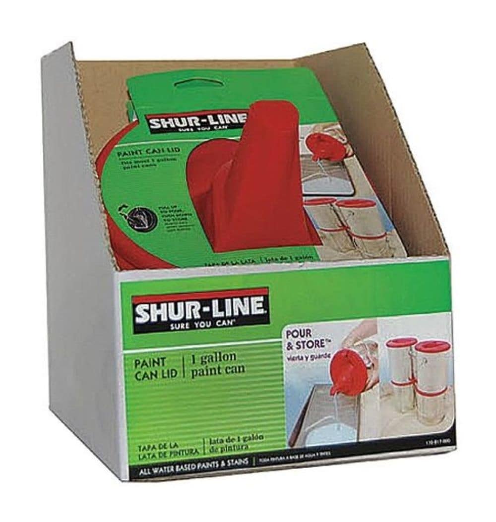 SHUR-LINE Pour and Store Can Attachment Paint Can Pour Spout (Fits Bucket  Size: 1-quart) in the Paint Can Pour Spouts department at