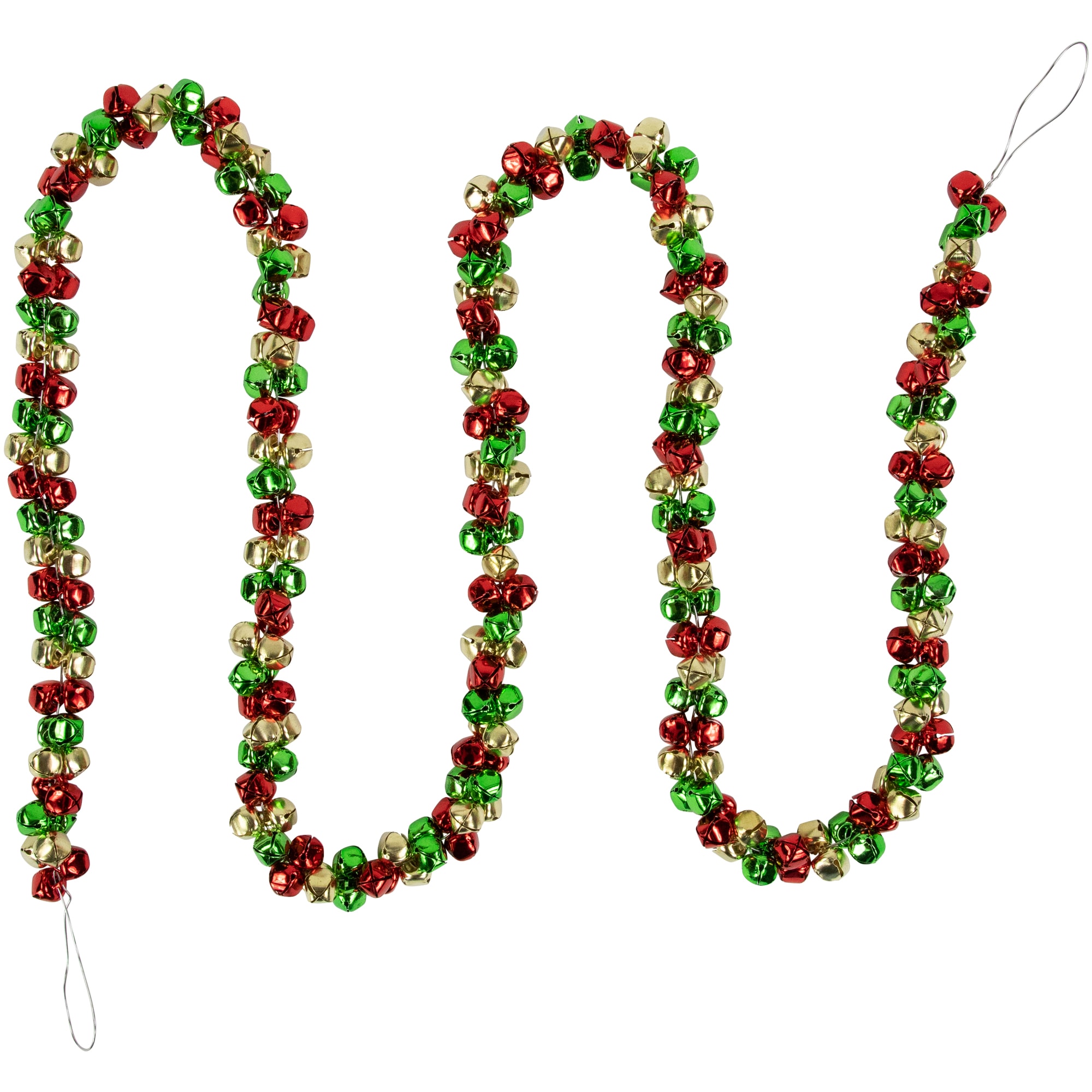 Northlight 33406632 Indoor 5-ft Jingle bell Artificial Garland