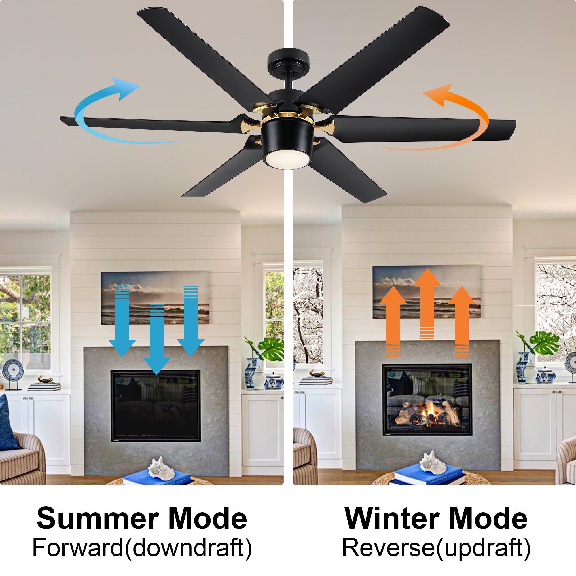 YUHAO LSDC1127BK60 Ceiling-Fans - View #16