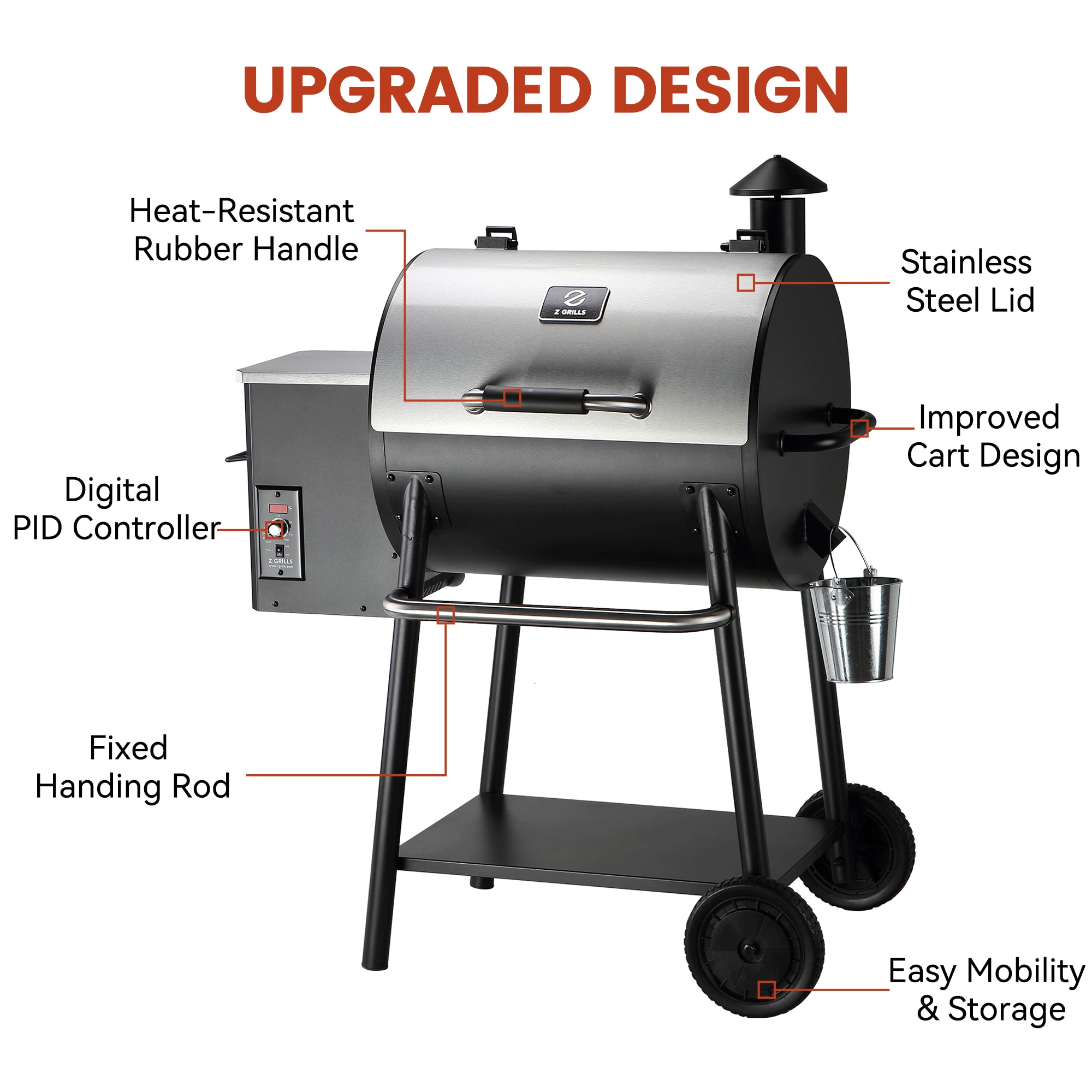 Z GRILLS ZPG-550A2E Pellet-Grills - View #3