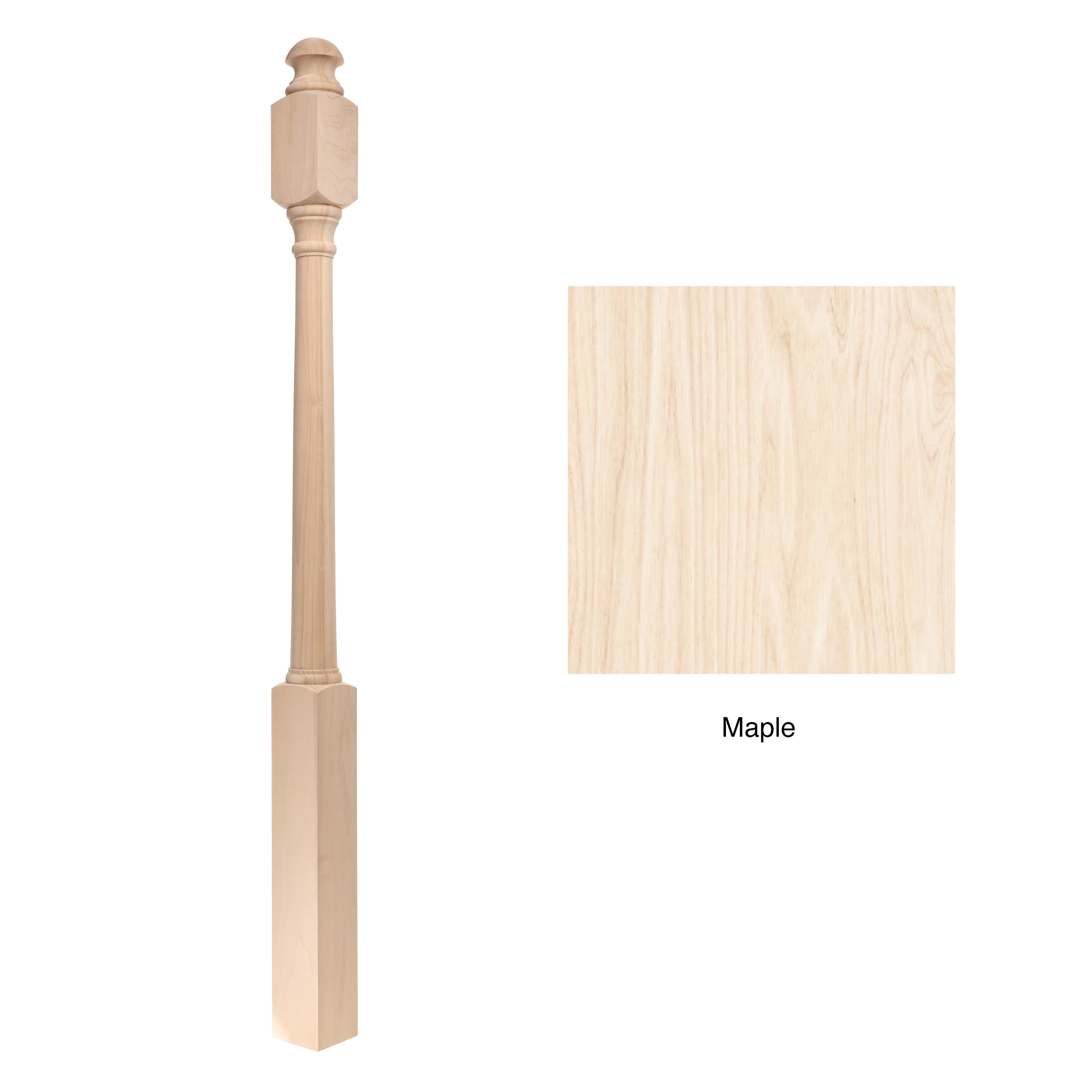 RELIABILT WG4045MTS48MAP Interior-Stairpart-Newel-Posts - View #2