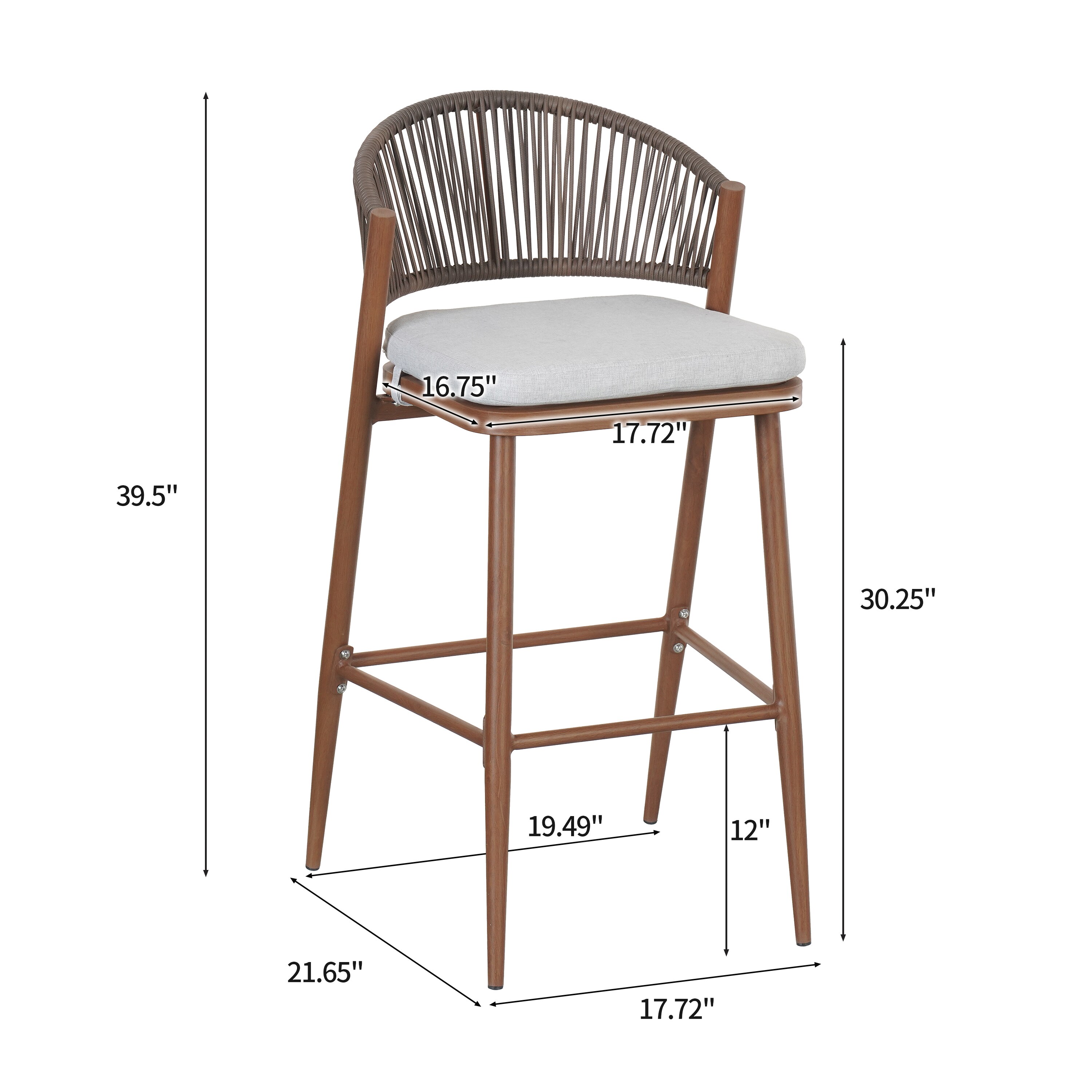 KTMBDW N772P245120T Patio-Chairs - View #3