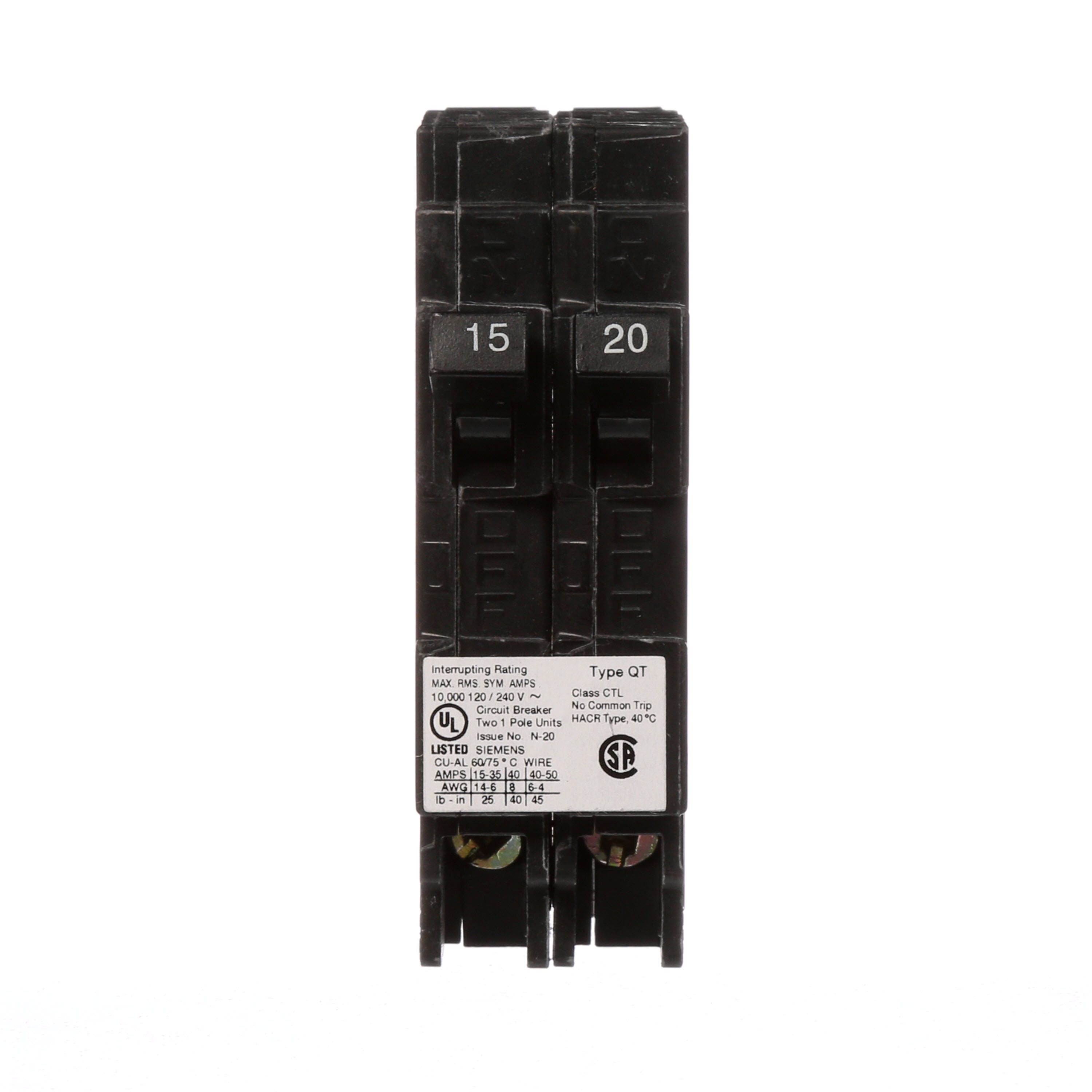 Siemens Q1520U Circuit-Breakers - View #2