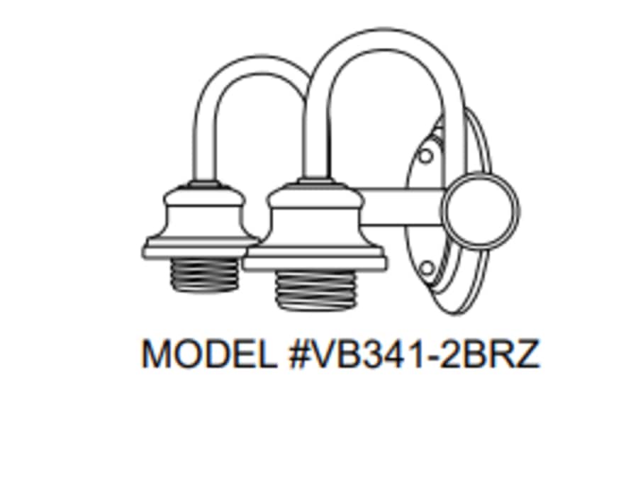 Style Selections VB341-2BRZ b089995 - View #3