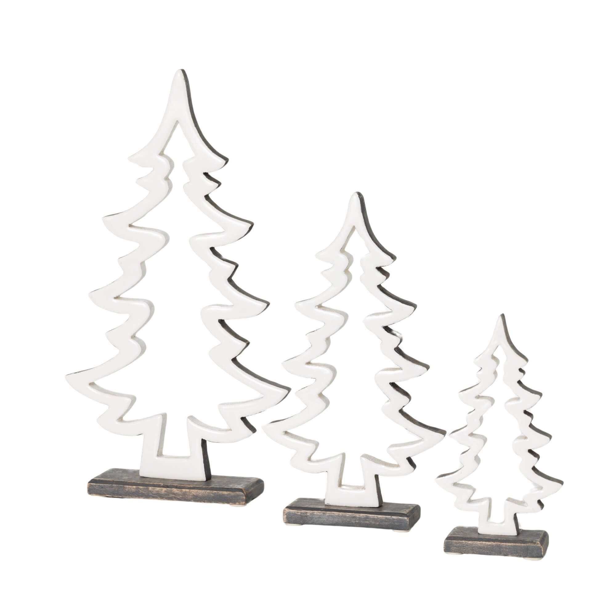 Sullivans PN4054 16.5-Inches Tabletop Decoration Tree 3 -Pack Christmas Decor