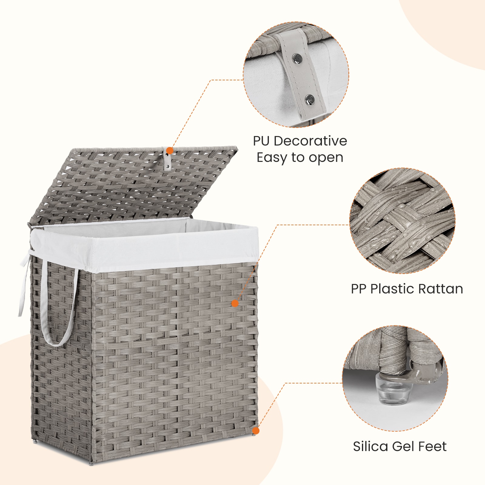 Flynama L-138720 Hamper-Baskets - View #5