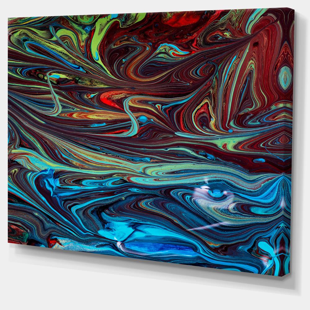 Designart 12-in H x 20-in W Modern Print on Canvas at Lowes.com