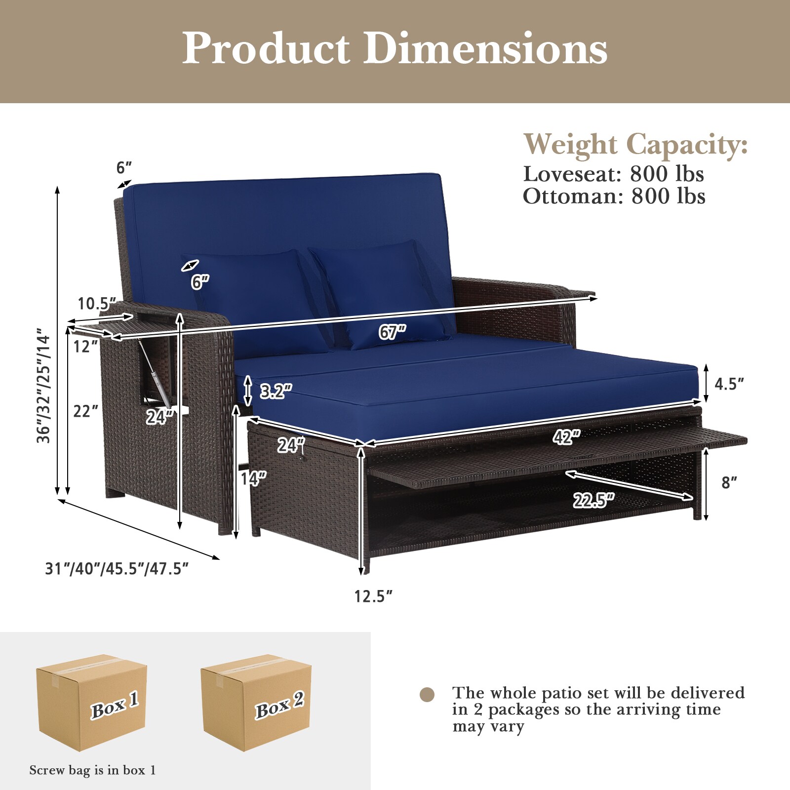 LIVIZA OUG70644NY-X Patio-Sofas-Daybeds - View #8