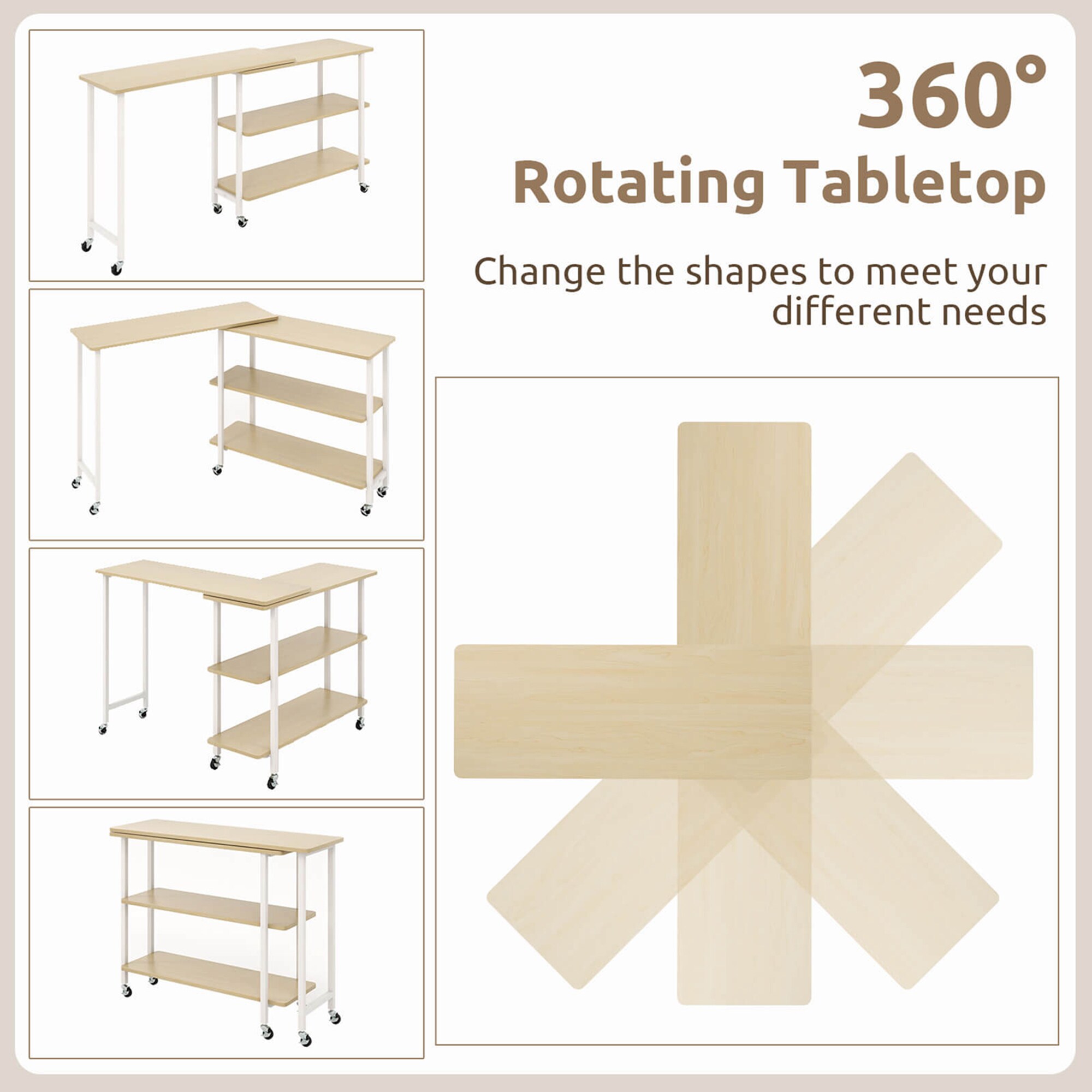 Costway HCST03096 End-Tables - View #4